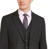 Alfani Men's Slim Fit Stretch Solid Suit Jacket Black Size 42