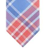 Tommy Hilfiger Men's Festive Plaid Tie Red Size Regular