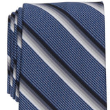 Perry Ellis Men's Abbott Stripe Tie Gray Regular