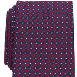 Club Room Men's Classic Floral Medallion Neat Tie Red Size Regular