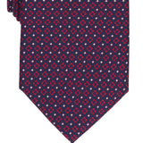 Club Room Men's Classic Floral Medallion Neat Tie Red Size Regular
