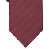 Alfani Men's Vendetta Grid Tie Red  Size Regular