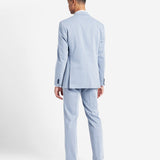 Kenneth Cole Reaction Men's Slim Fit Suits Blue Size 42