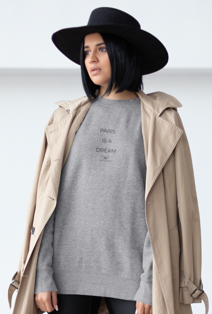Paris Is A Dream | Embroidered Pullover | Includes Plus Size