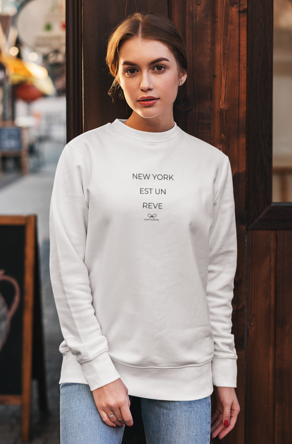 New York Is A Dream • Embroidered Pullover | Includes Plus Size