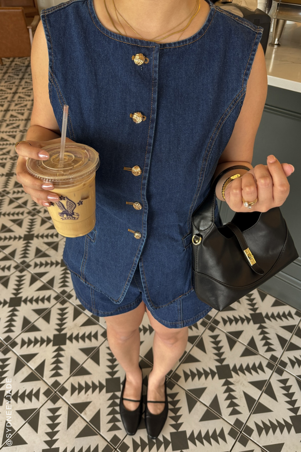 Drive-in Movie Denim Short