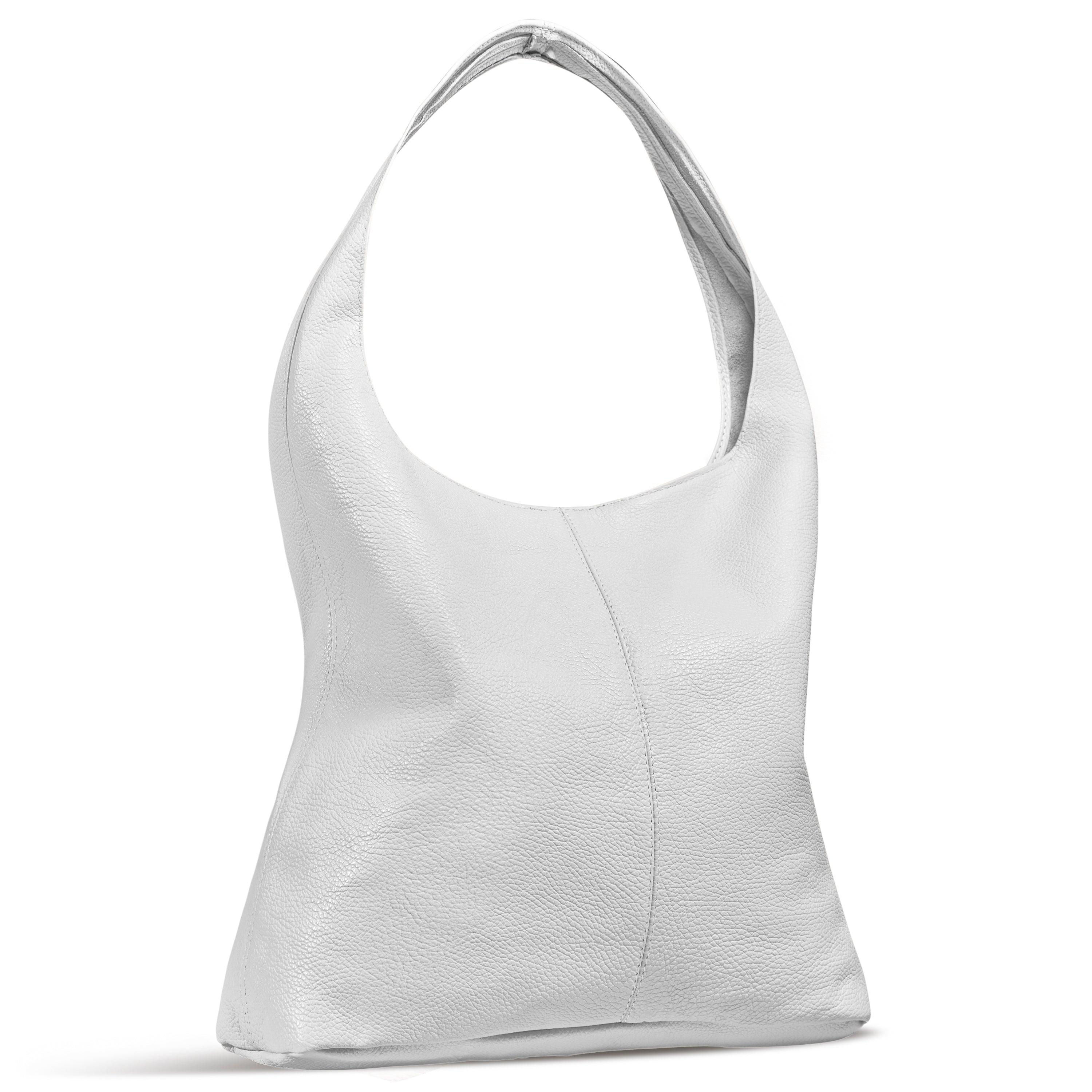 Calf Leather Hobo Bag