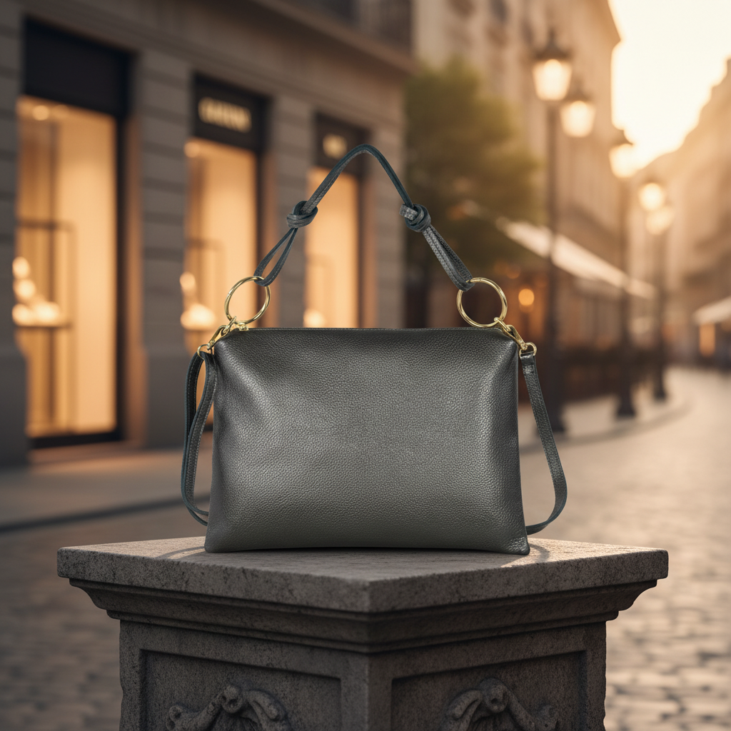 Calf Leather Shoulder + Crossbody Bag