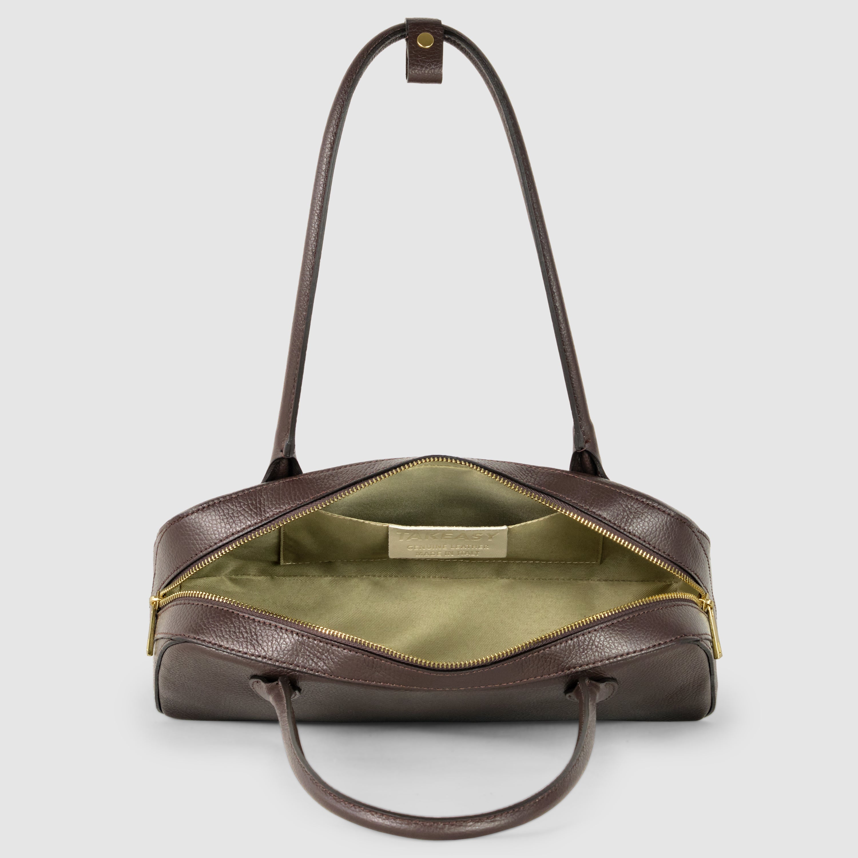 Calf Leather East-west Shoulder Bag