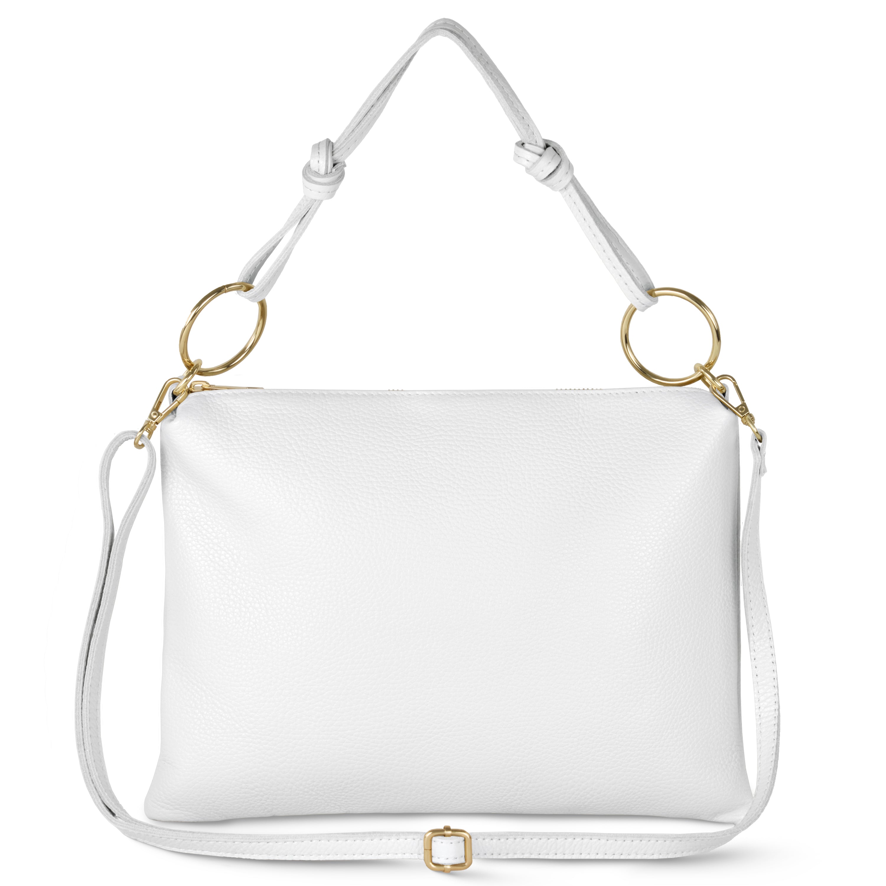 Calf Leather Shoulder + Crossbody Bag