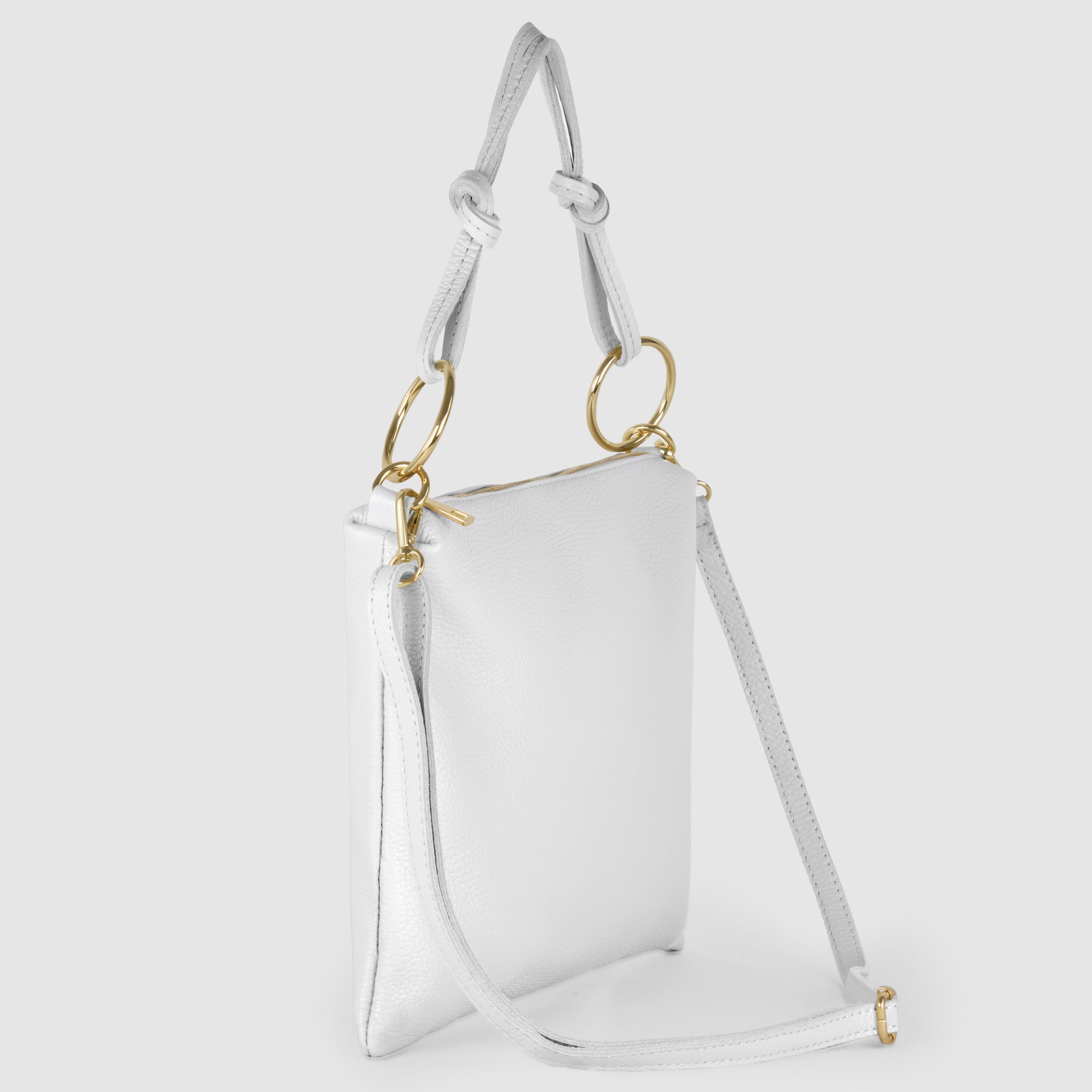 Calf Leather Shoulder + Crossbody Bag