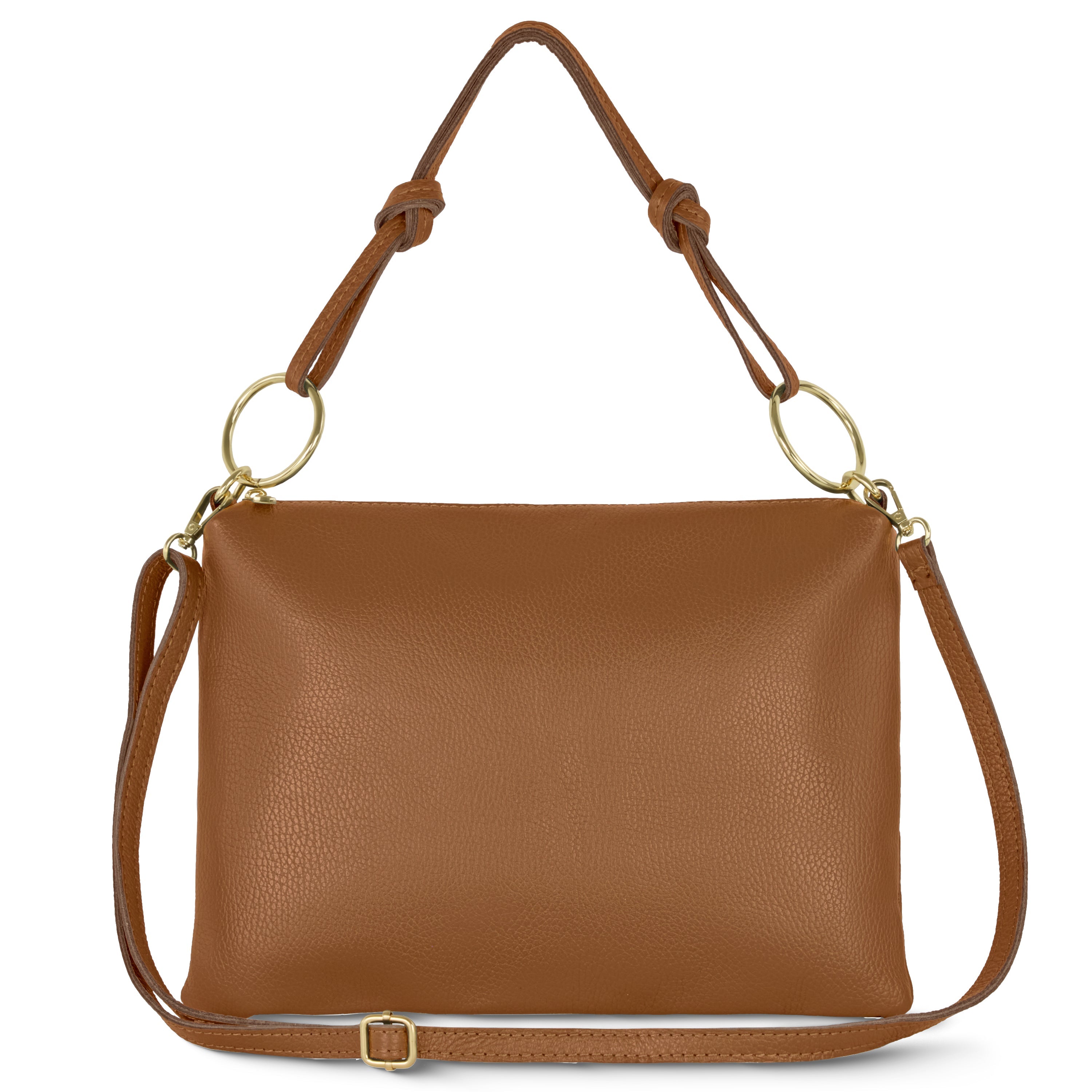 Calf Leather Shoulder + Crossbody Bag