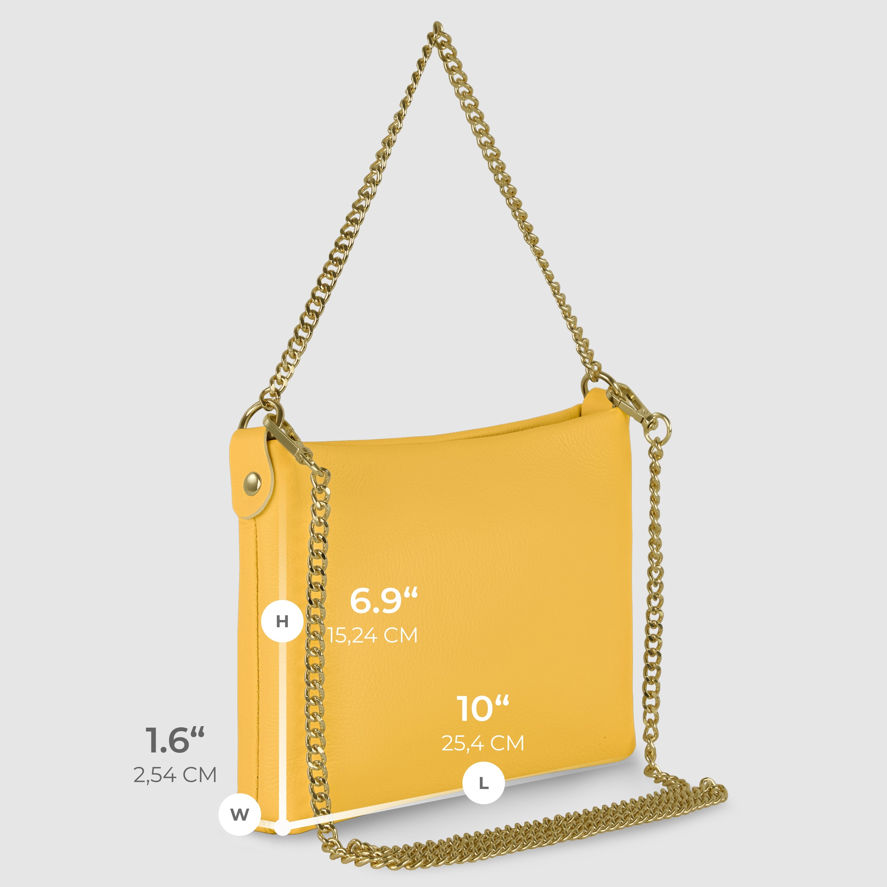 Italian Genuine Calf Leather Crossbody Bag 101315