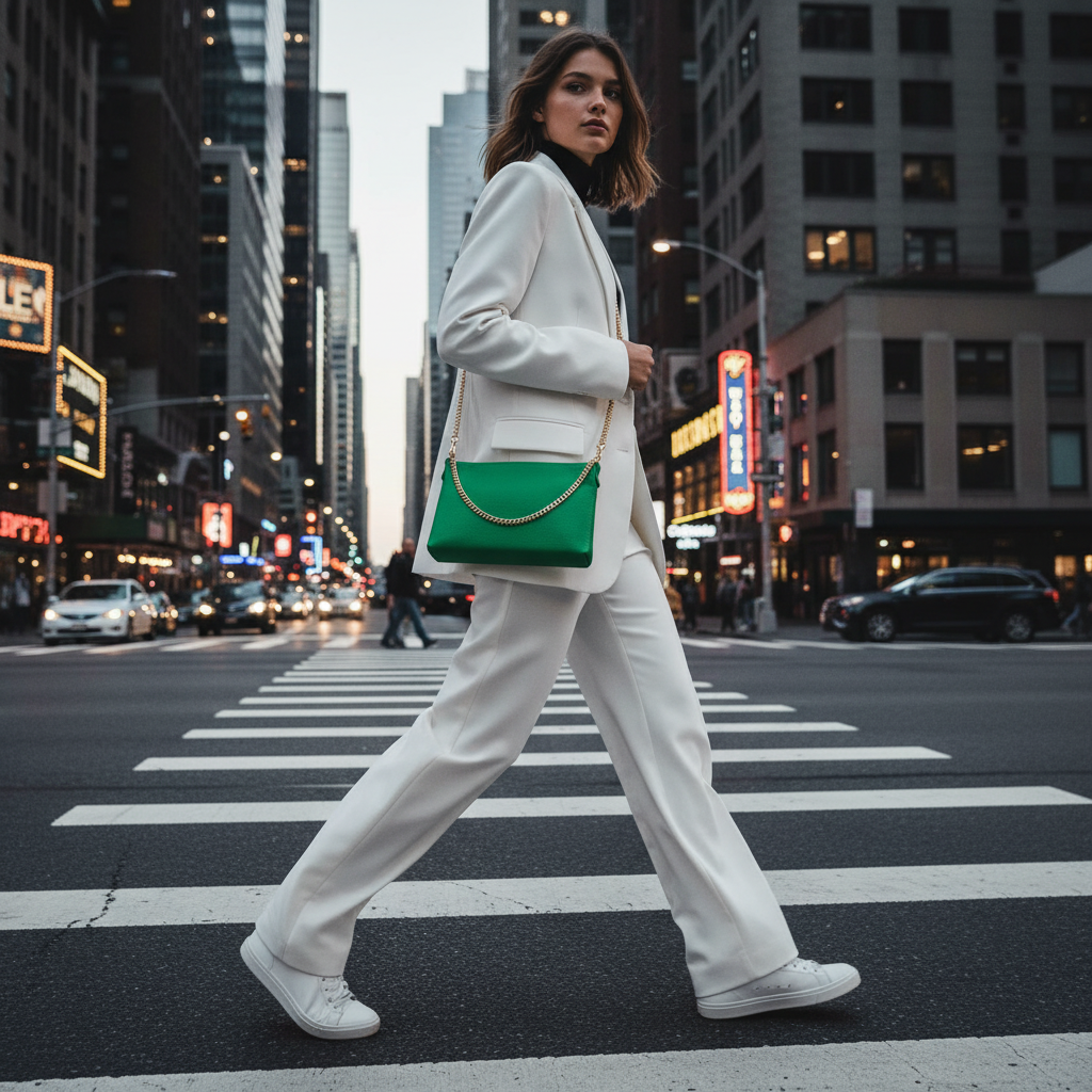 Italian Genuine Calf Leather Crossbody Bag 101315