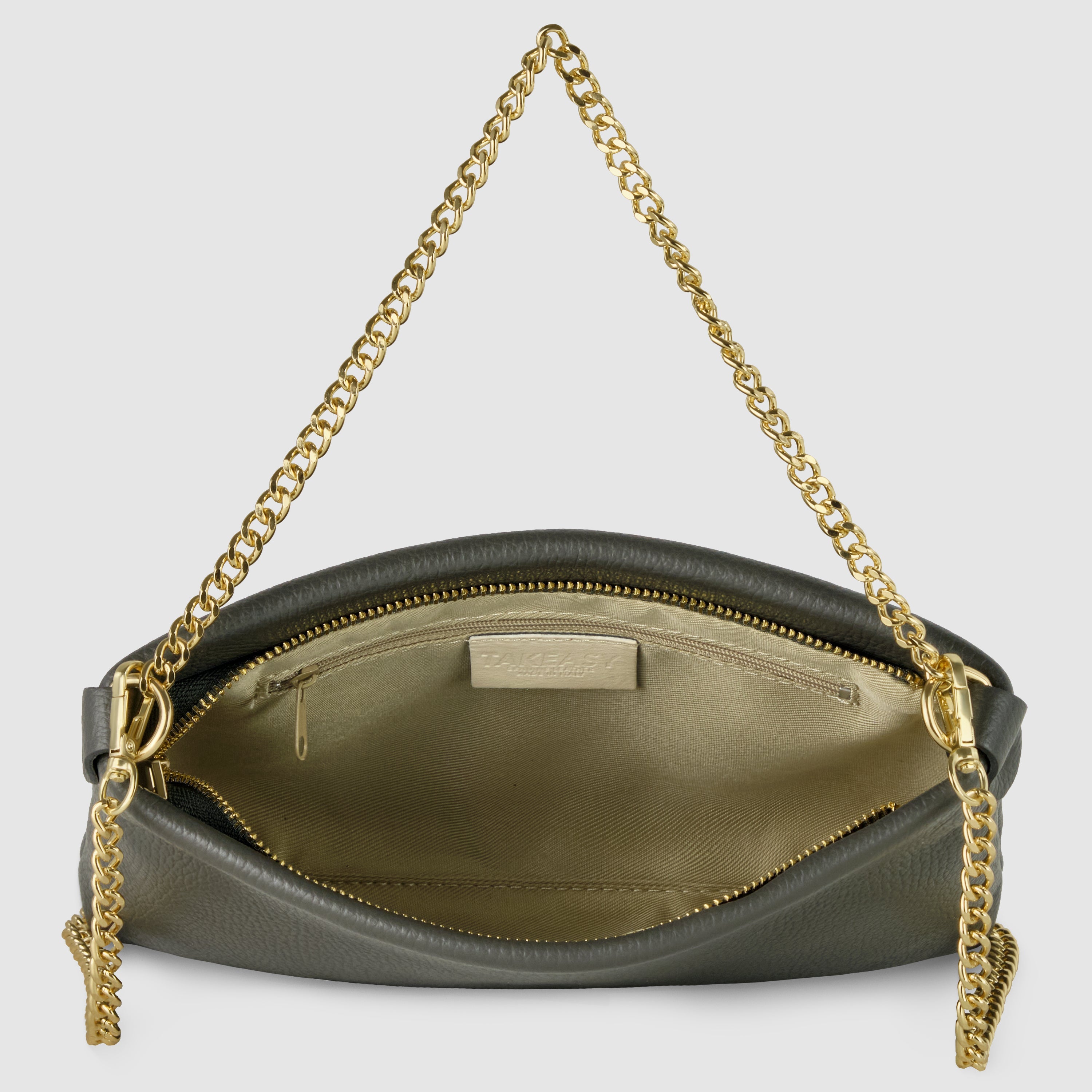 Italian Genuine Calf Leather Crossbody Bag 101315