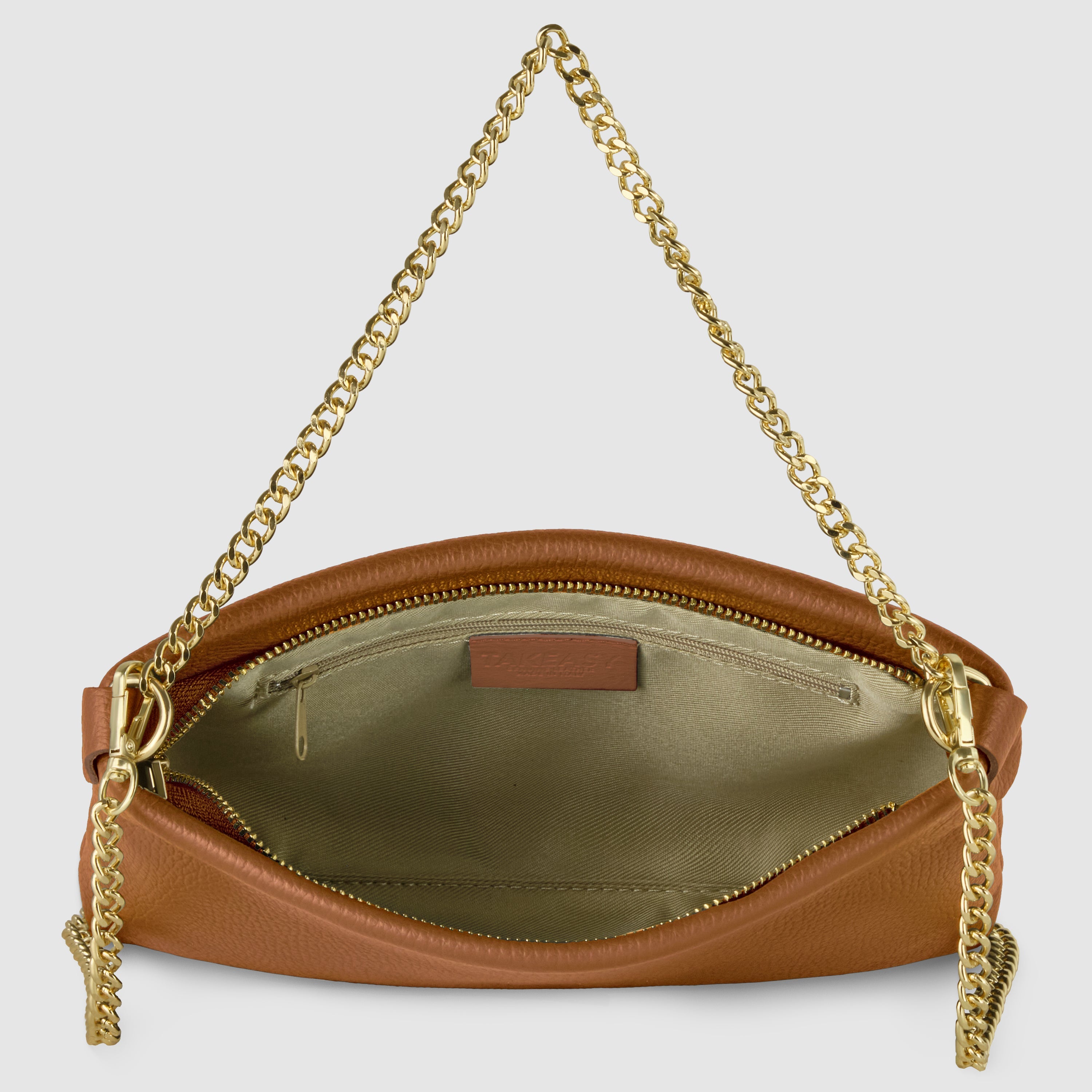 Italian Genuine Calf Leather Crossbody Bag 101315