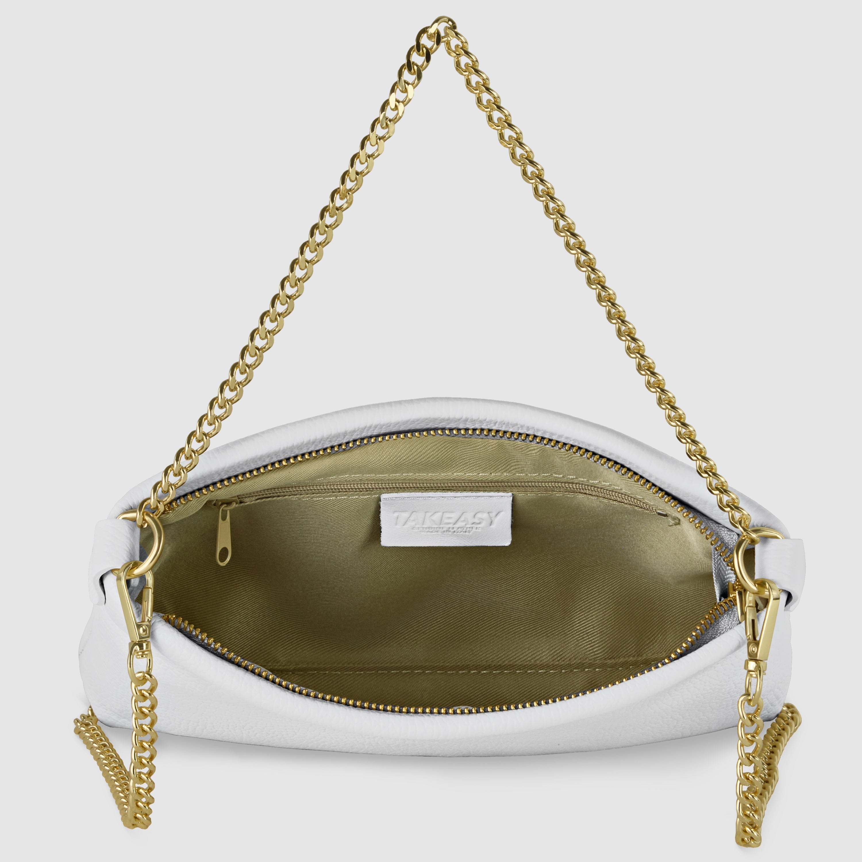 Italian Genuine Calf Leather Crossbody Bag 101315