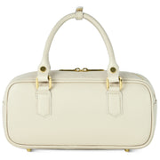 Italian Genuine Calf Leather Top-handle Satchel