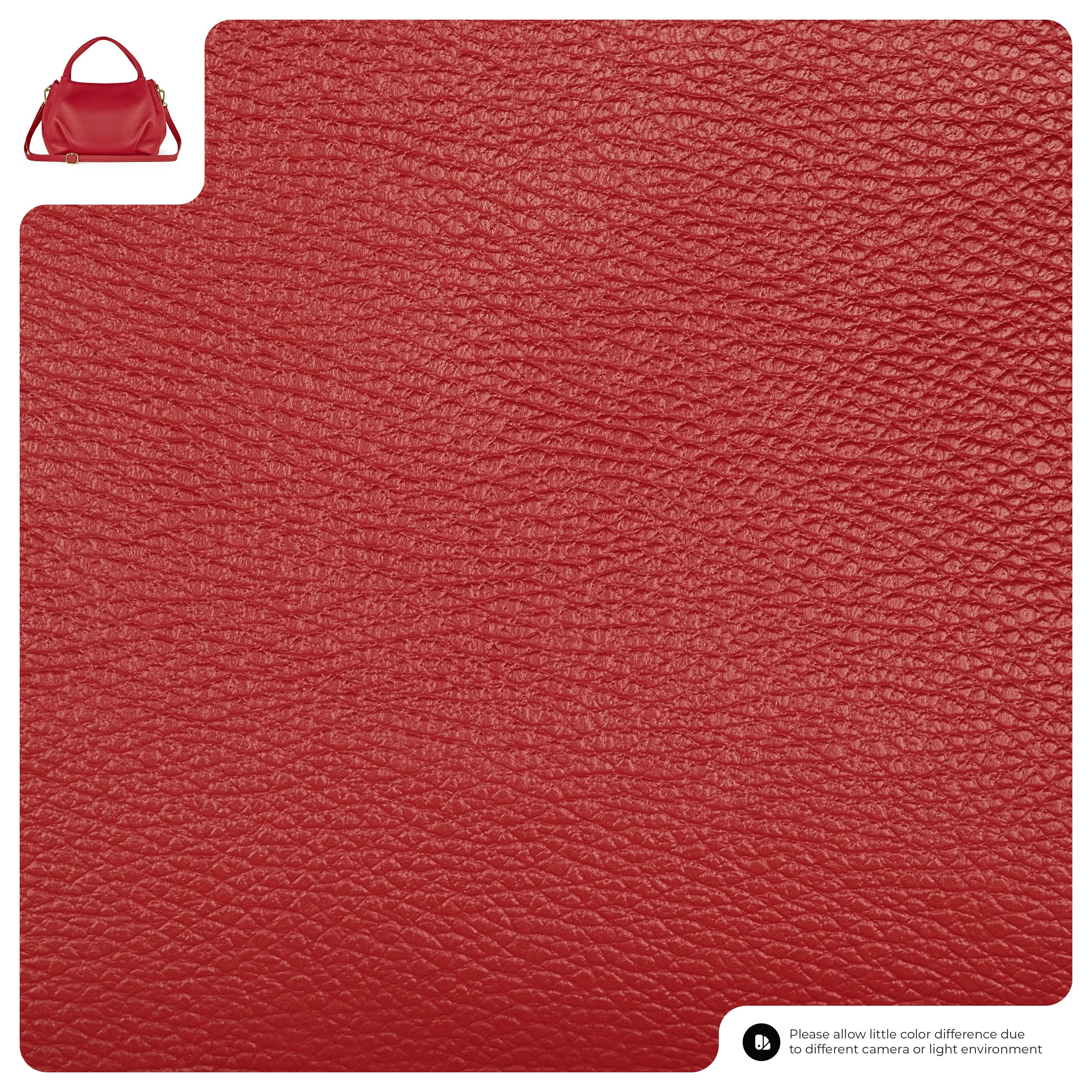 Italian Genuine Calf Leather Top-handle Bag 322055