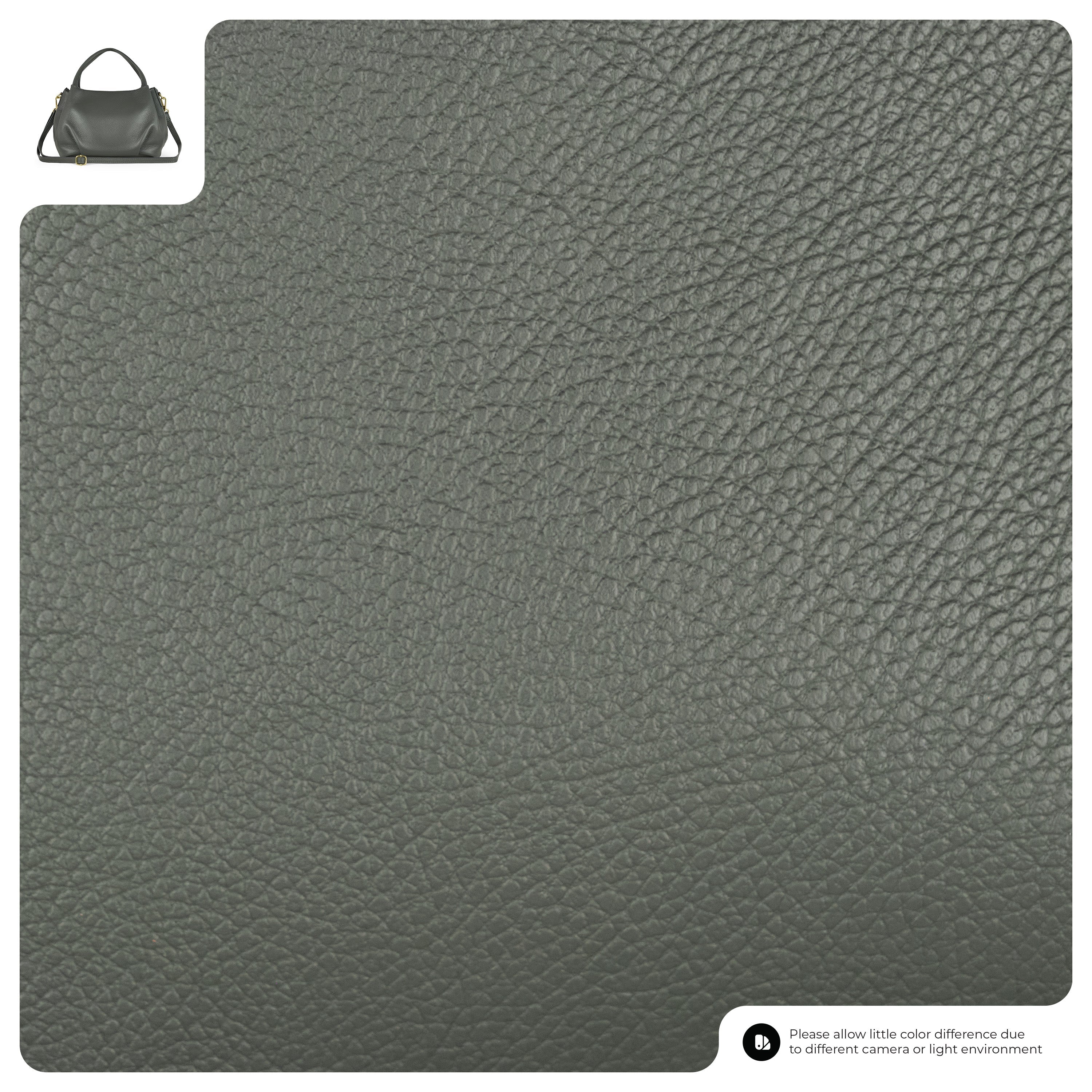 Italian Genuine Calf Leather Top-handle Bag 322055