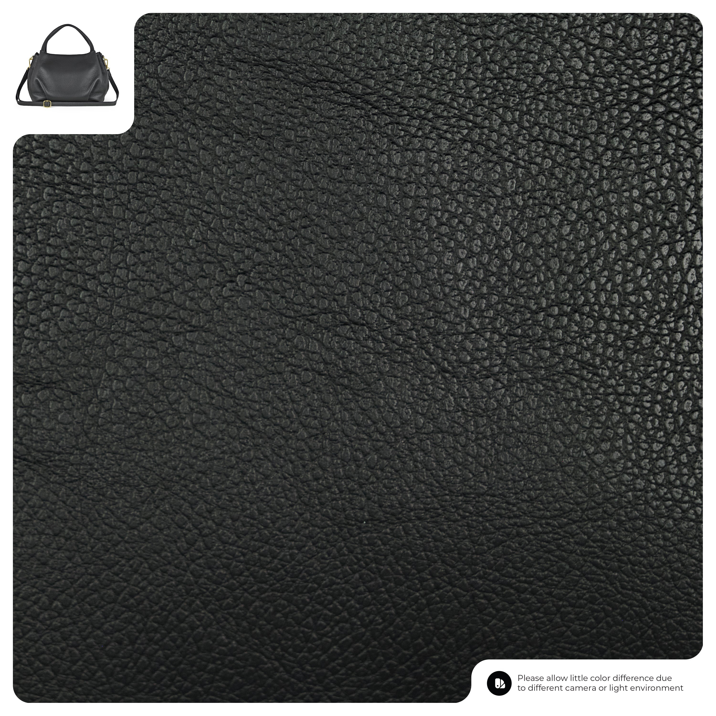 Italian Genuine Calf Leather Top-handle Bag 322055