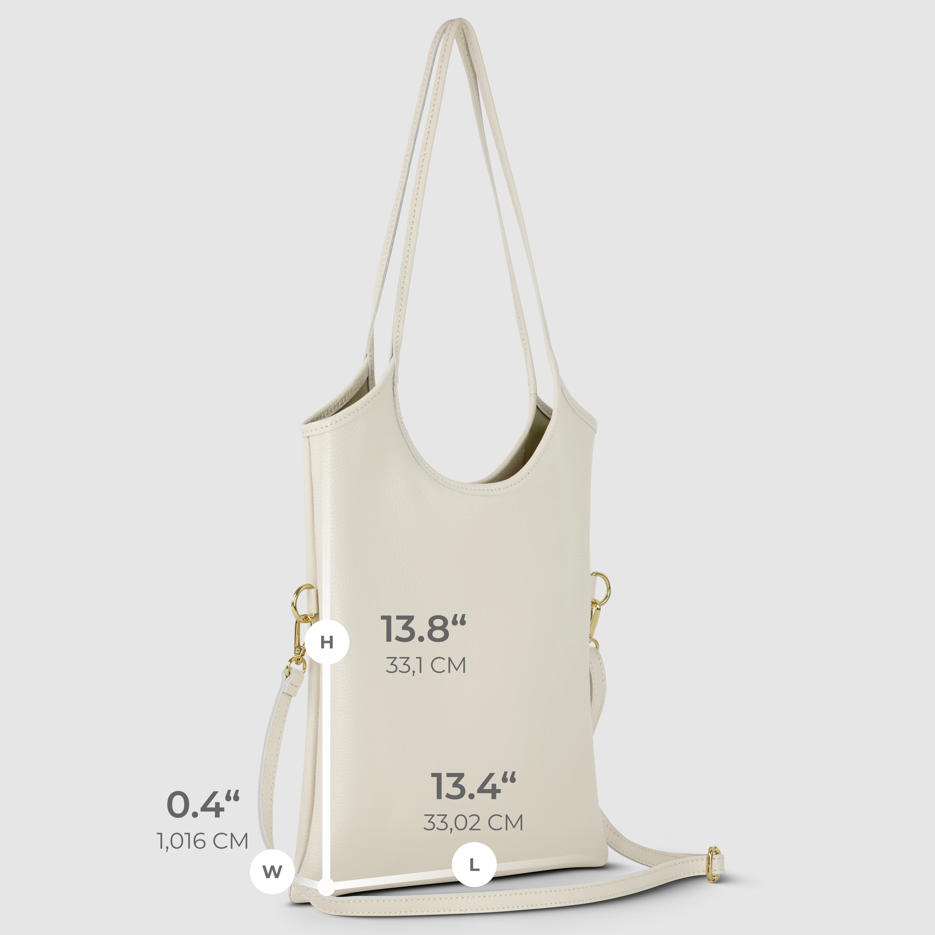 Italian Genuine Calf Leather Tote Bag 191722