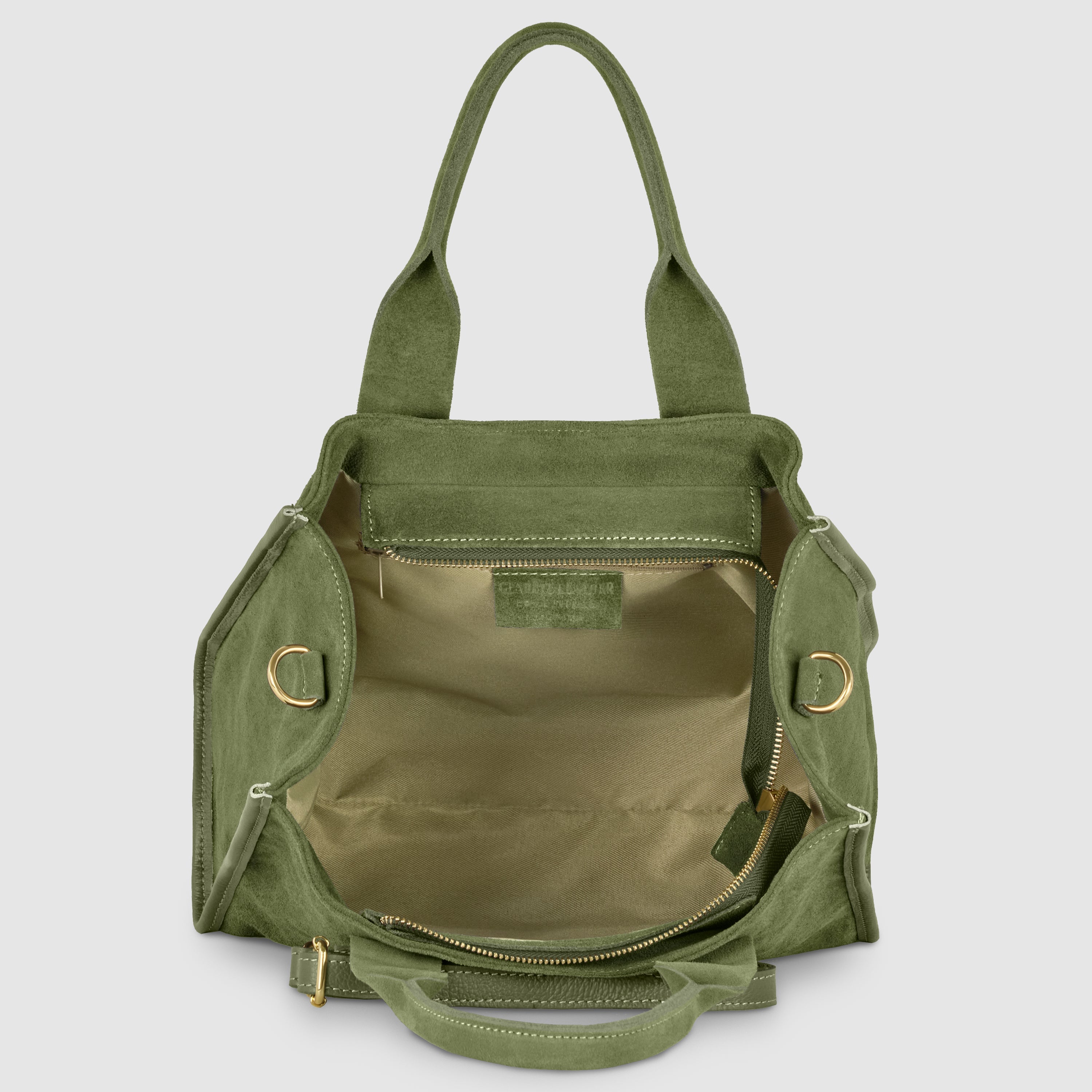 Italian Genuine Suede Tote Bag 282611