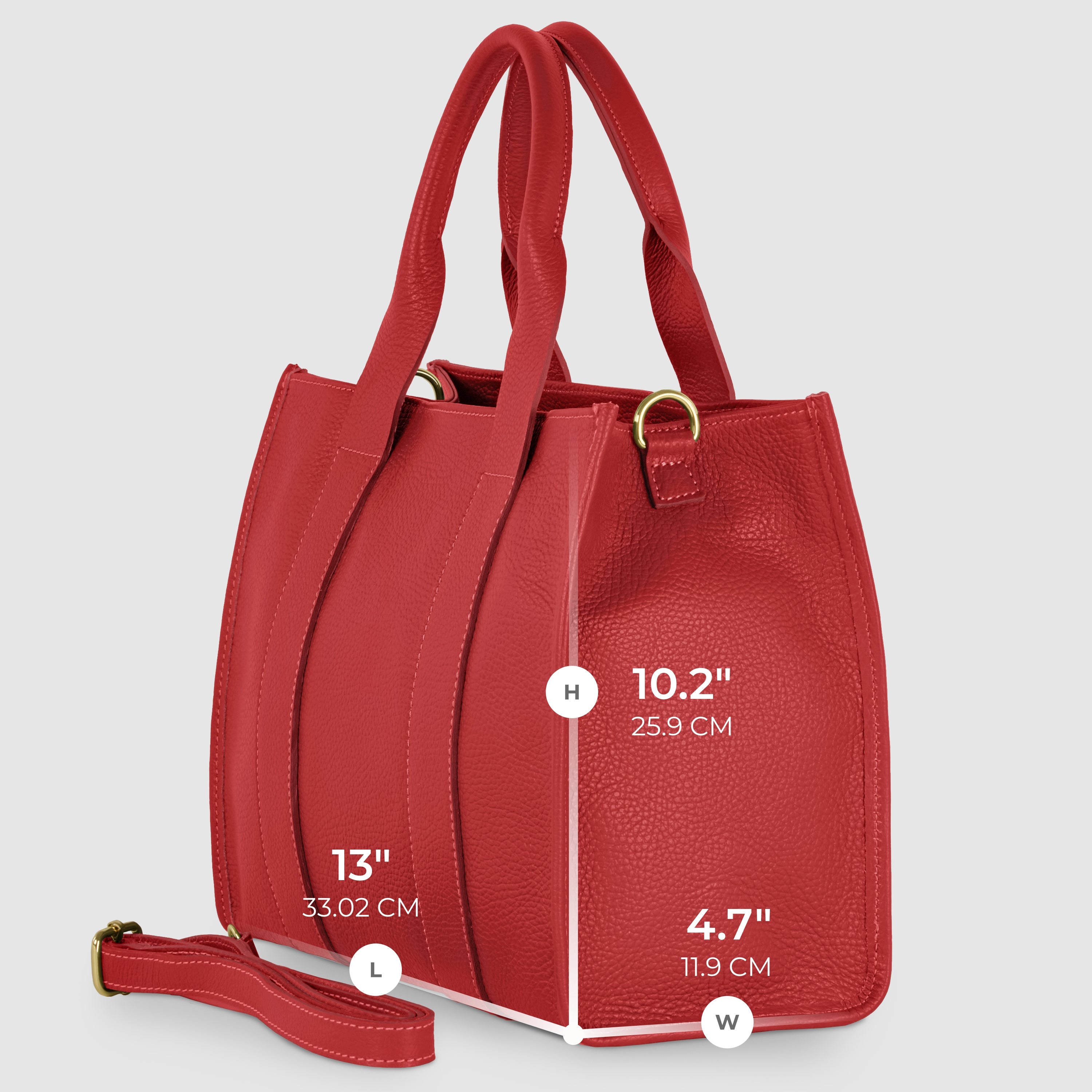 Calf Leather Tote Bag