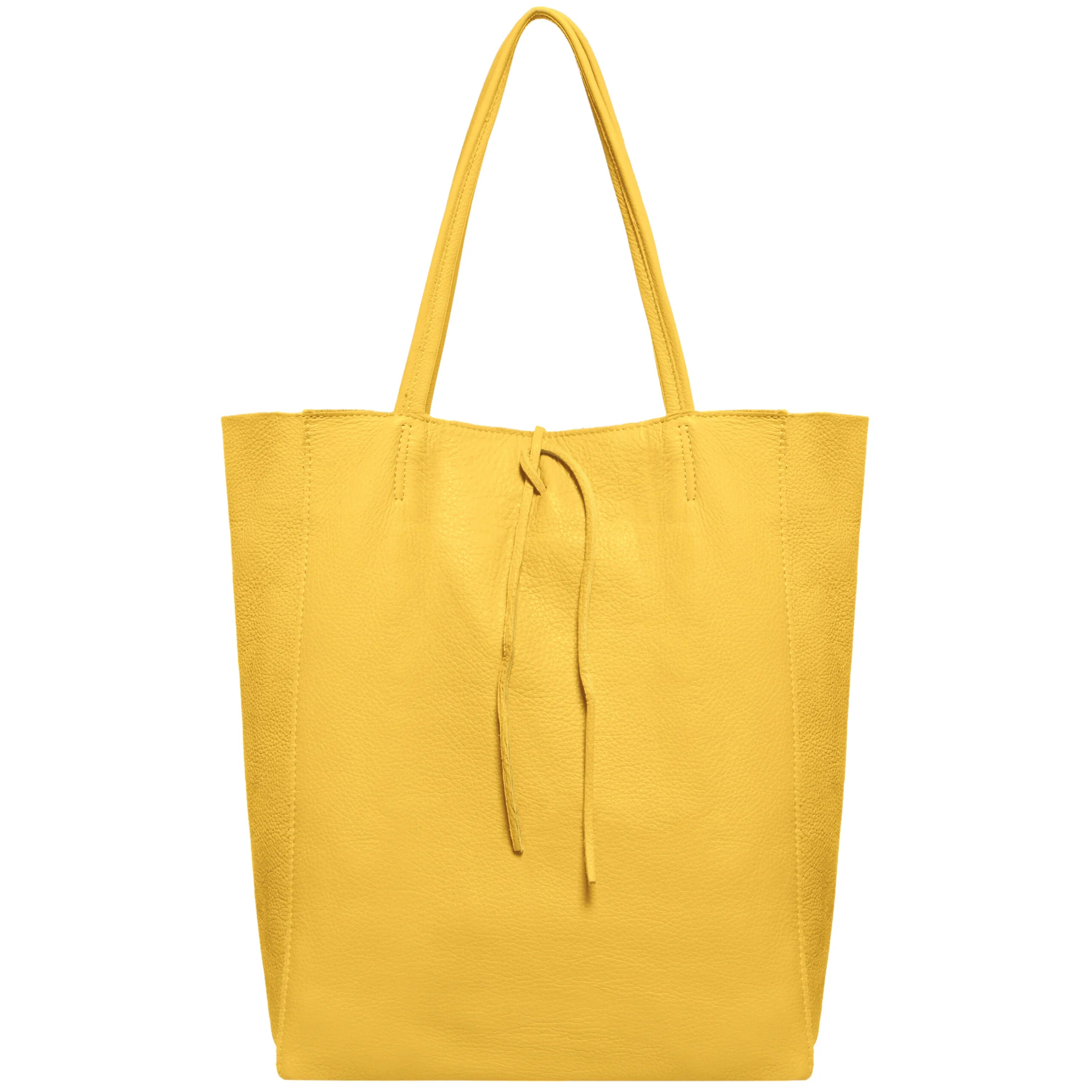 Italian Genuine Calf Leather Tote Bag