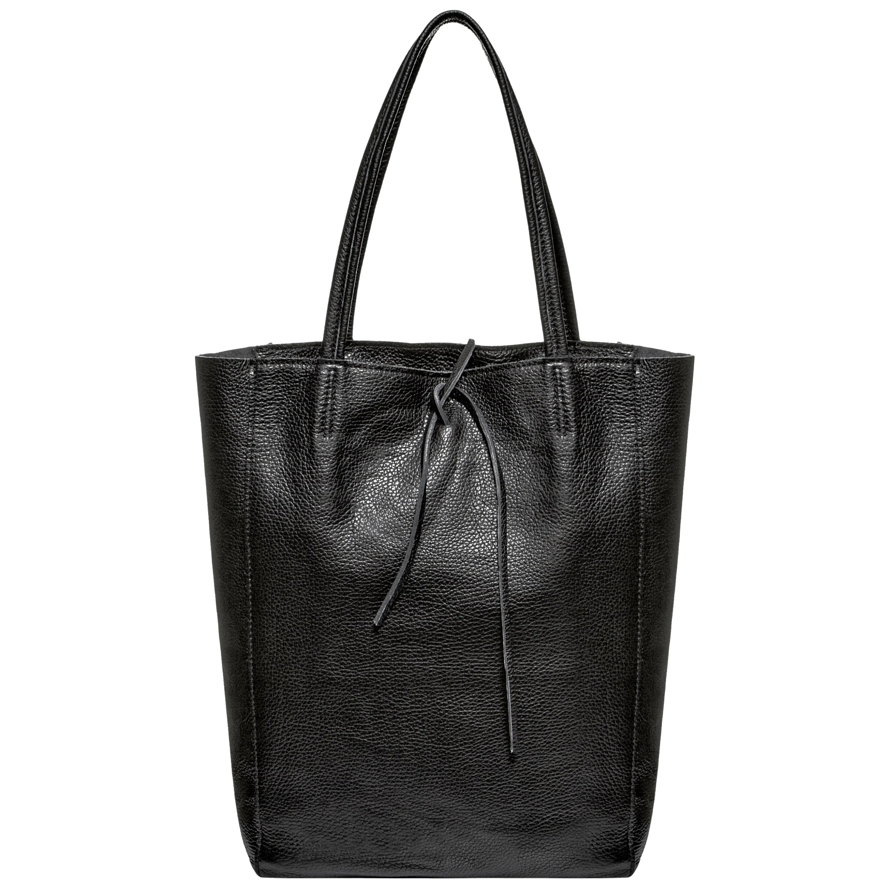 Italian Genuine Calf Leather Tote Bag