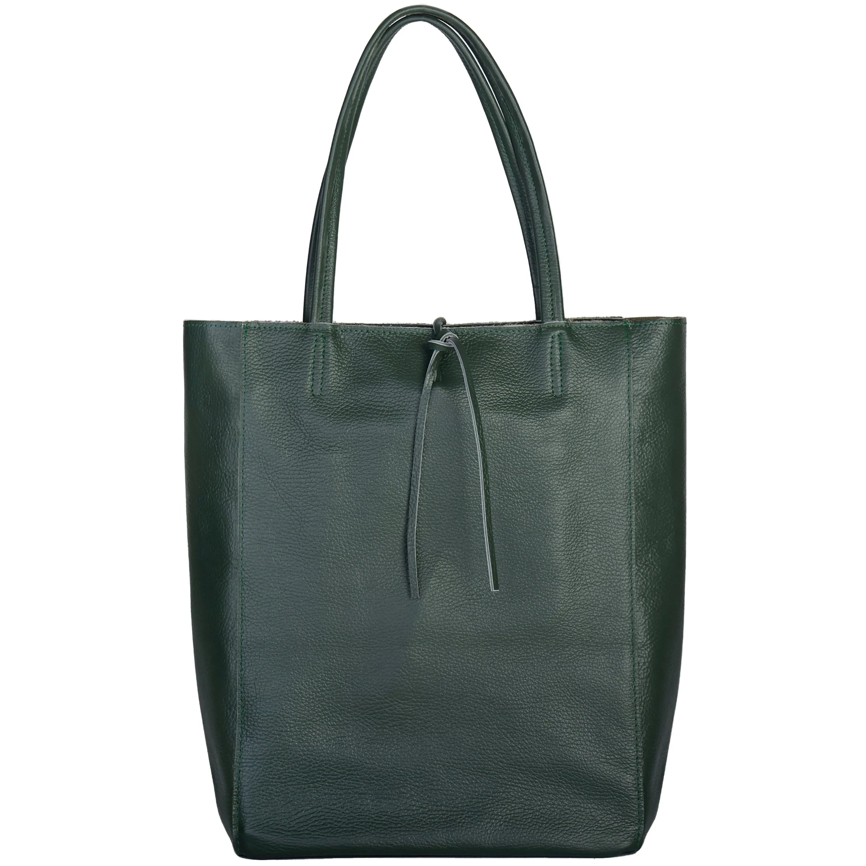 Italian Genuine Calf Leather Tote Bag