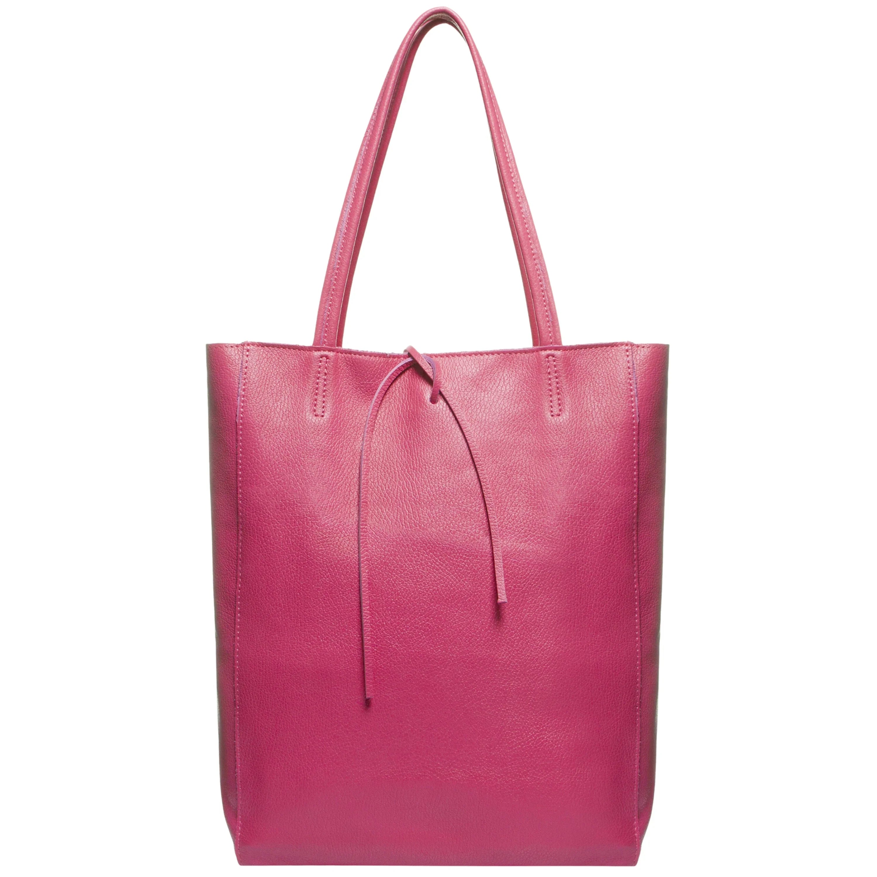 Italian Genuine Calf Leather Tote Bag