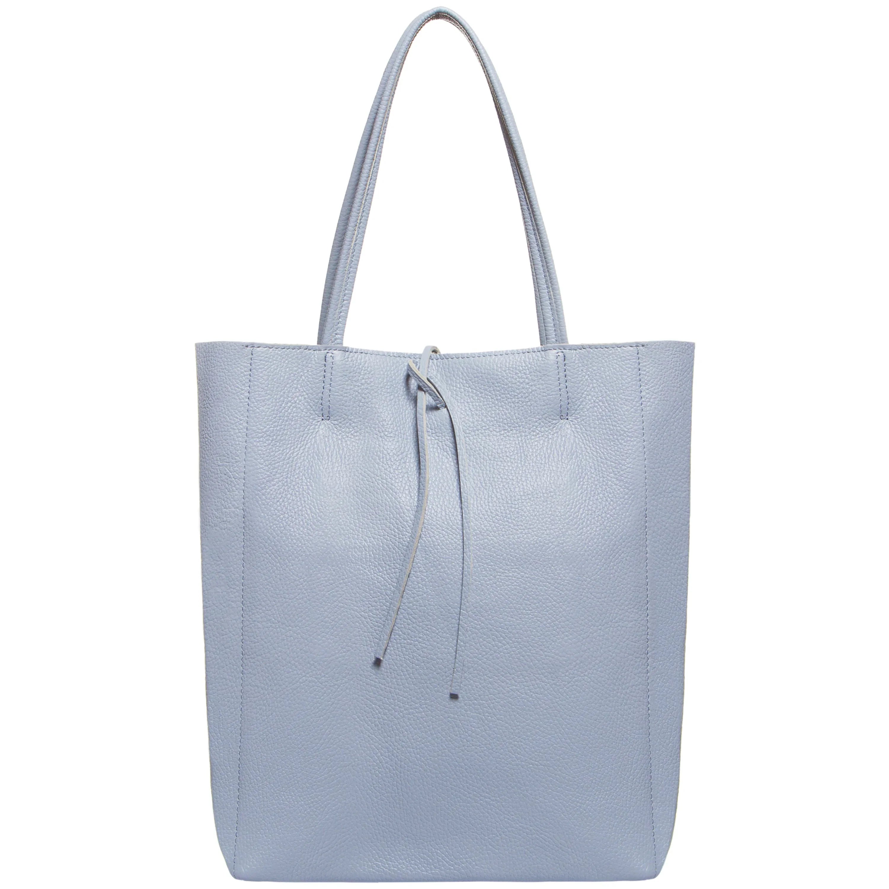 Italian Genuine Calf Leather Tote Bag