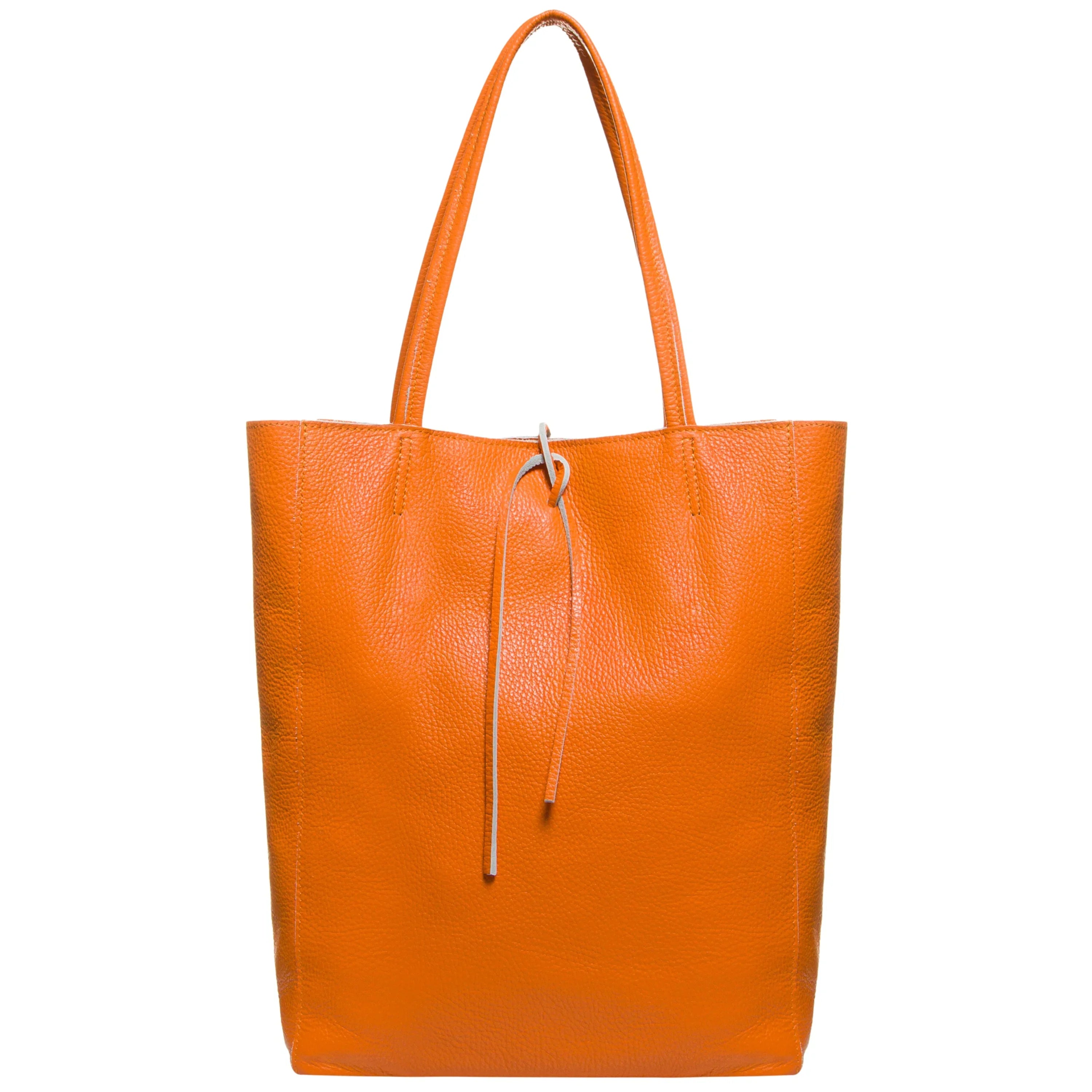 Italian Genuine Calf Leather Tote Bag