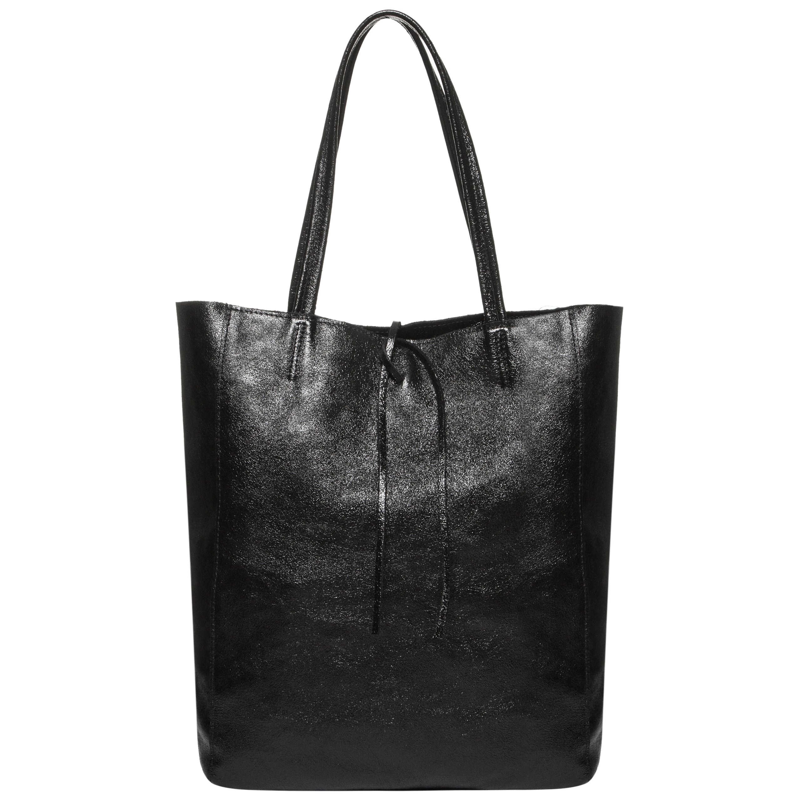 Italian Genuine Metallic Suede Tote Bag 201718