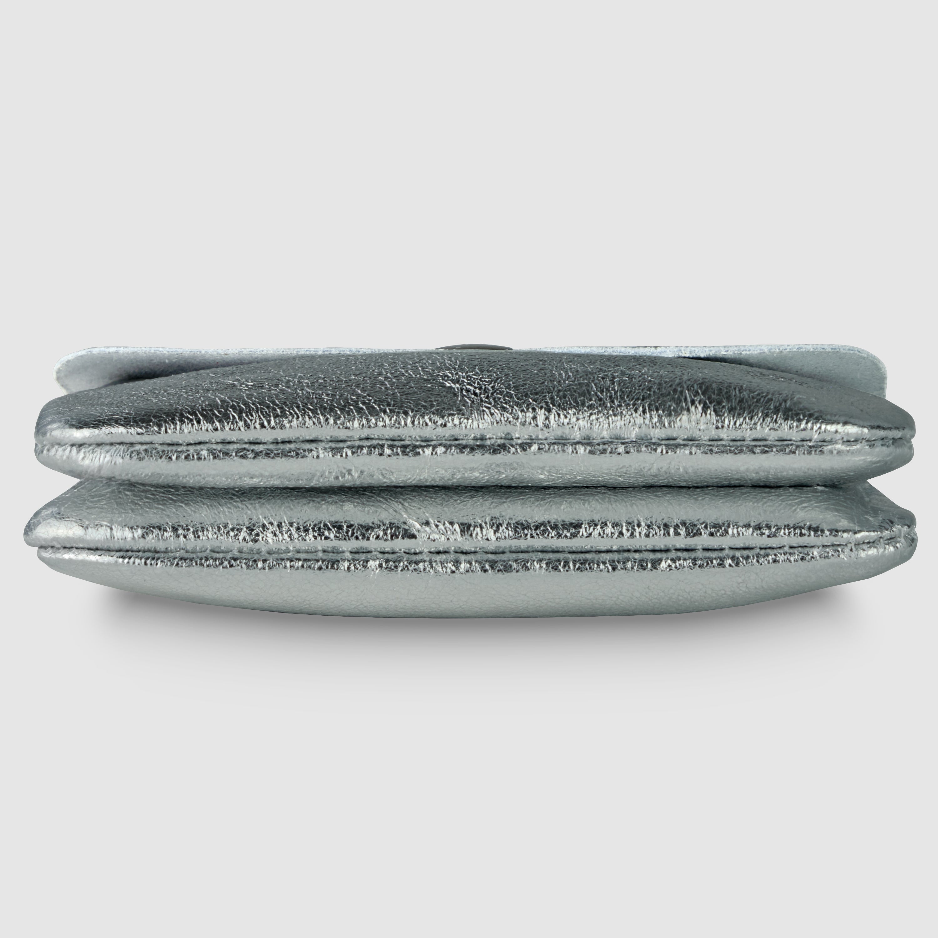 Metallic Suede Leather Wallet