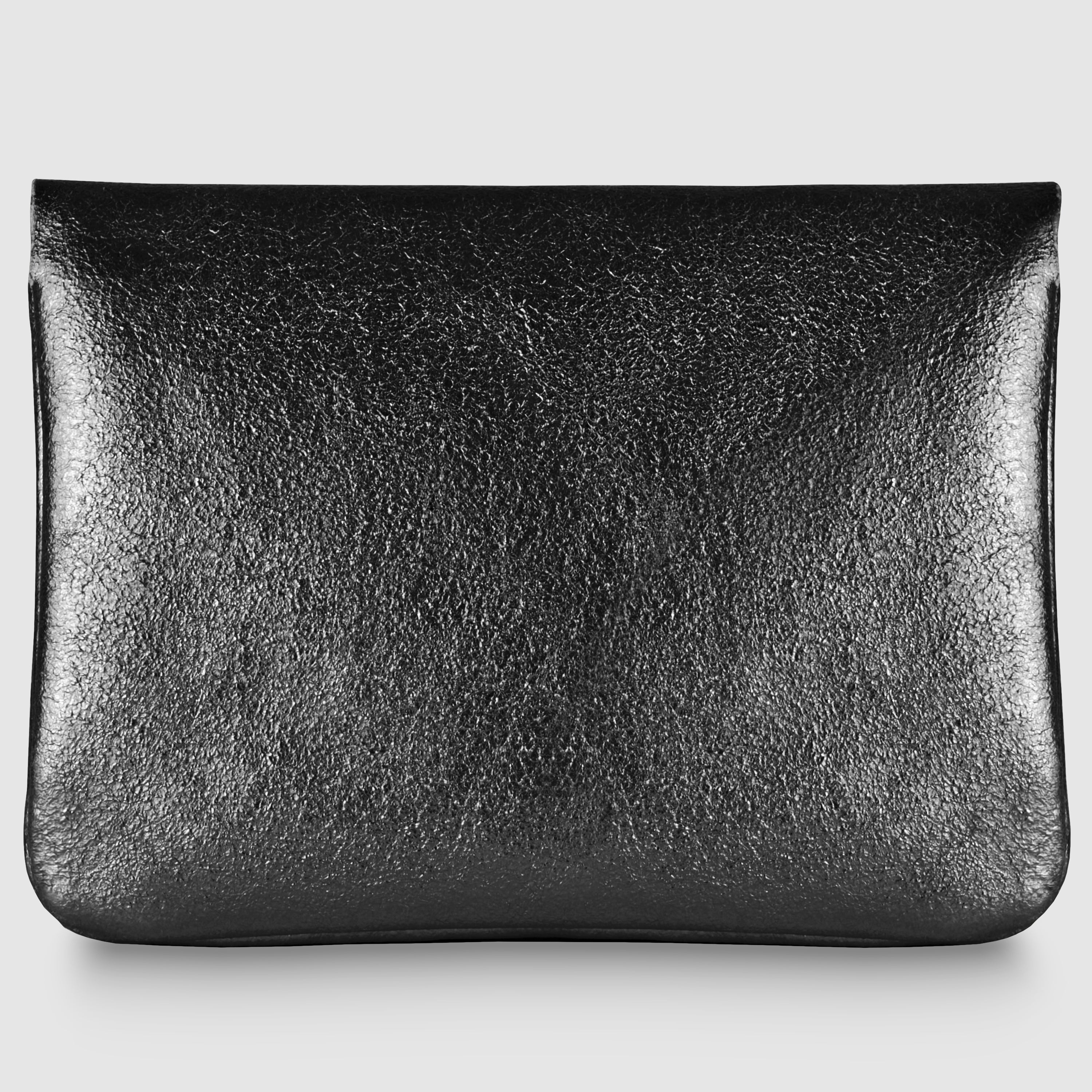 Metallic Suede Leather Wallet