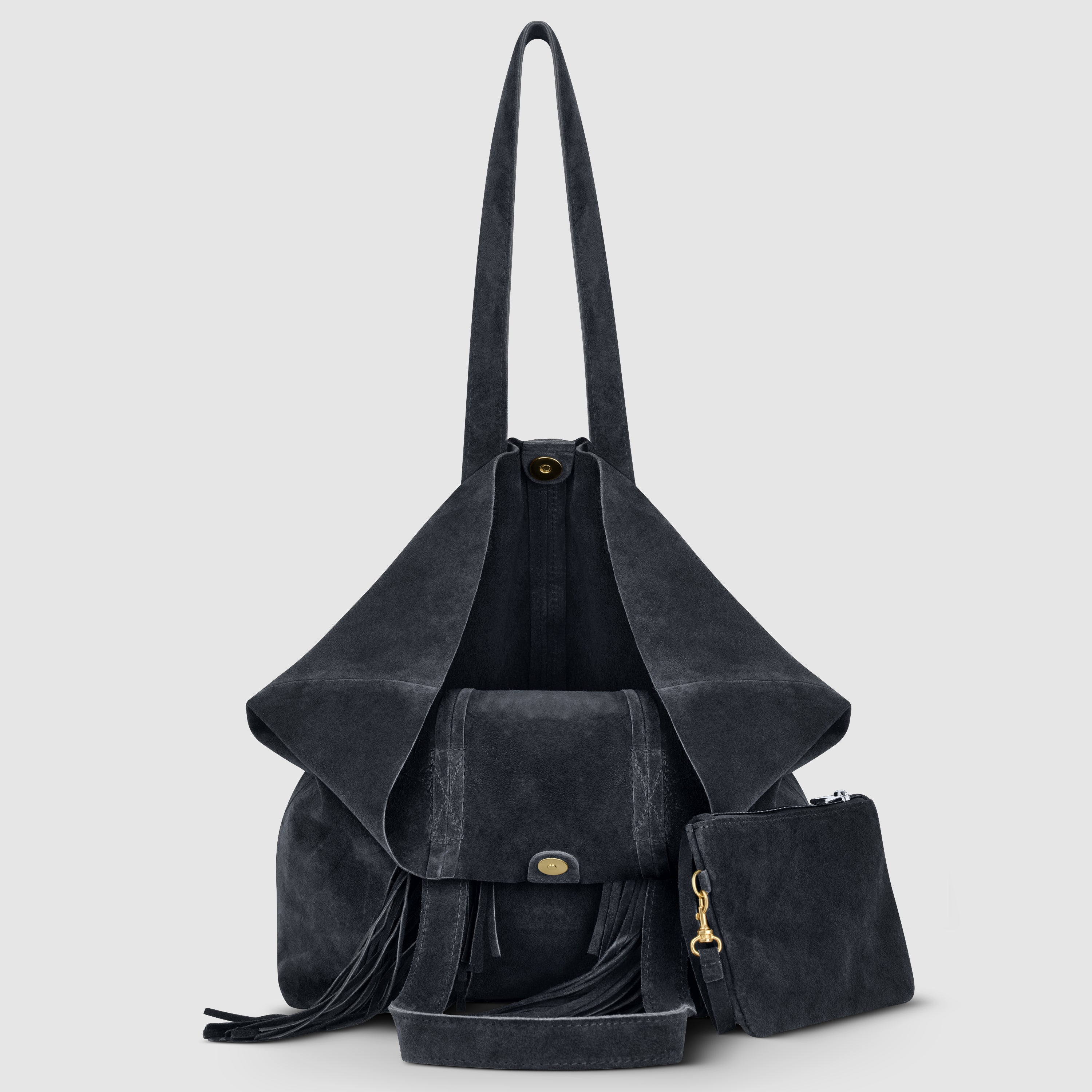 SteinMart.com | Suede Leather Tote Bag – Stein Mart