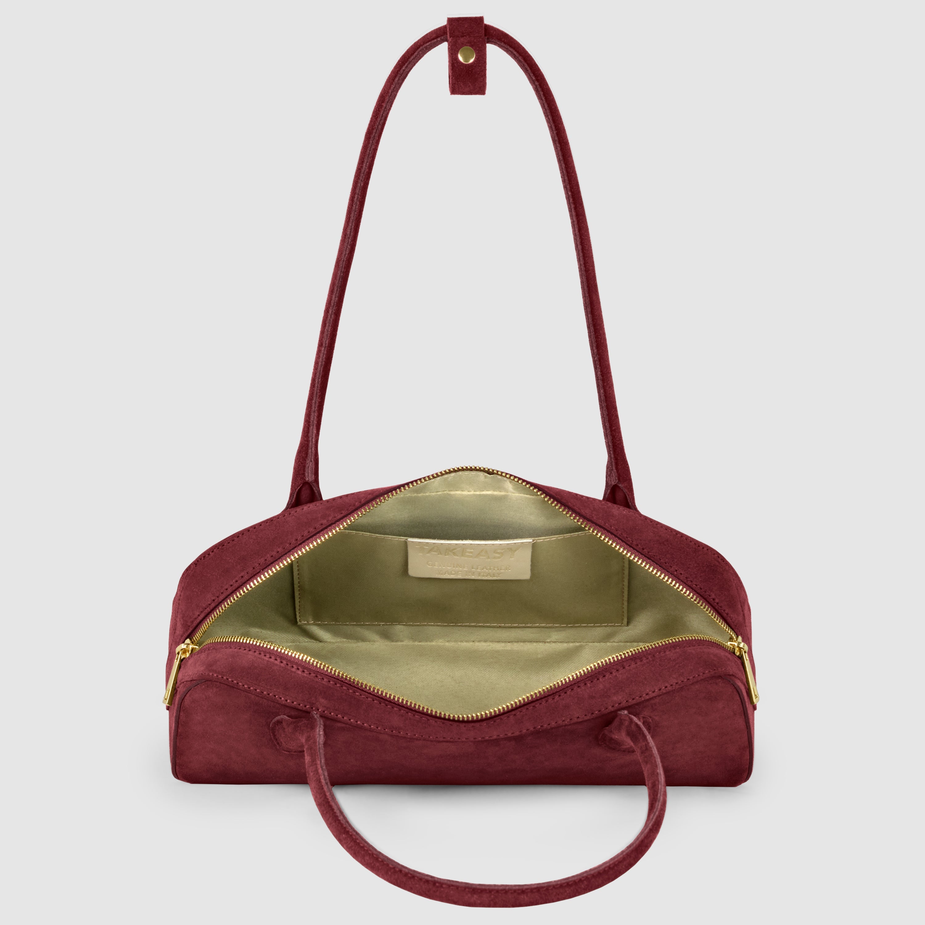 Italian Genuine Suede Shoulder Bag