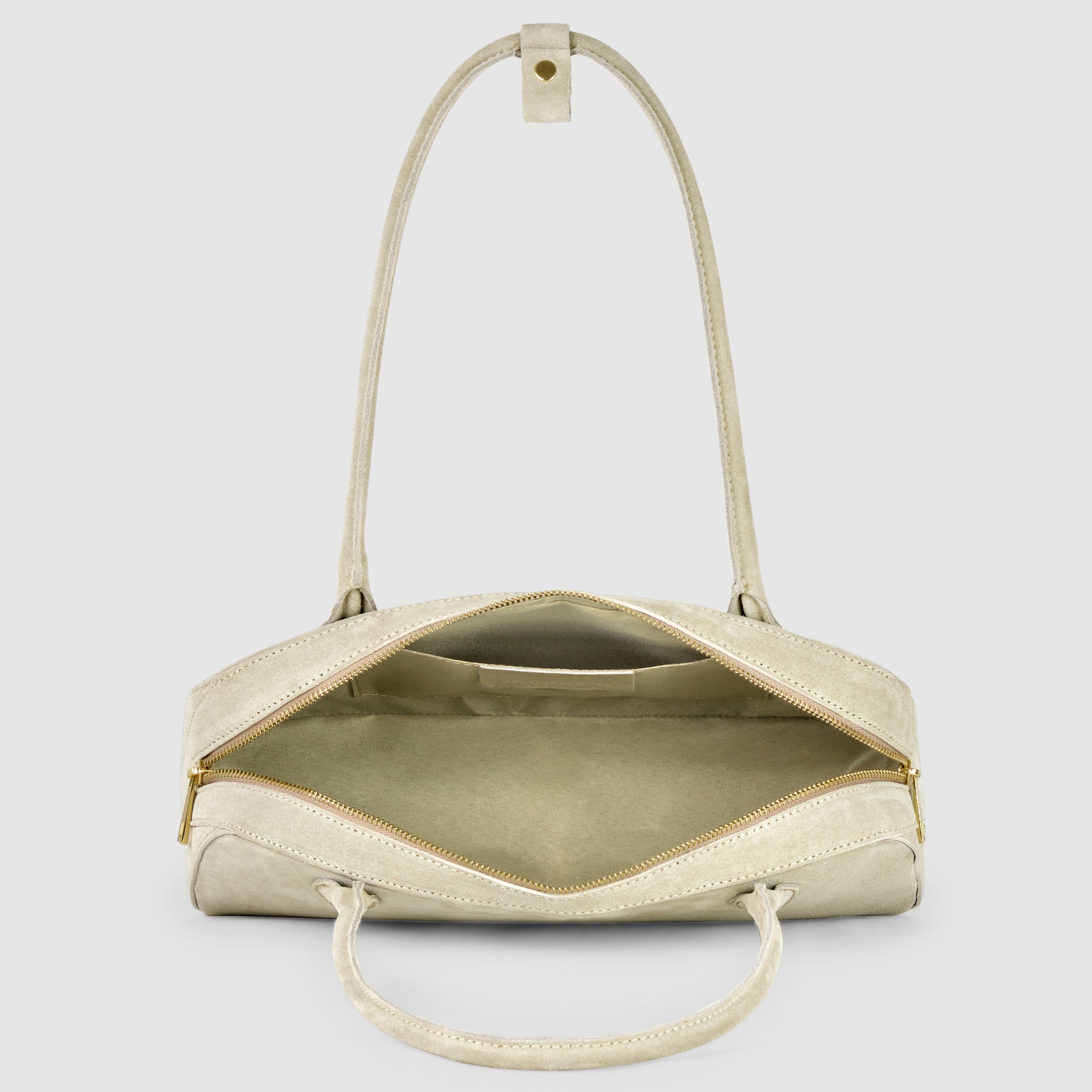 Italian Genuine Suede Shoulder Bag