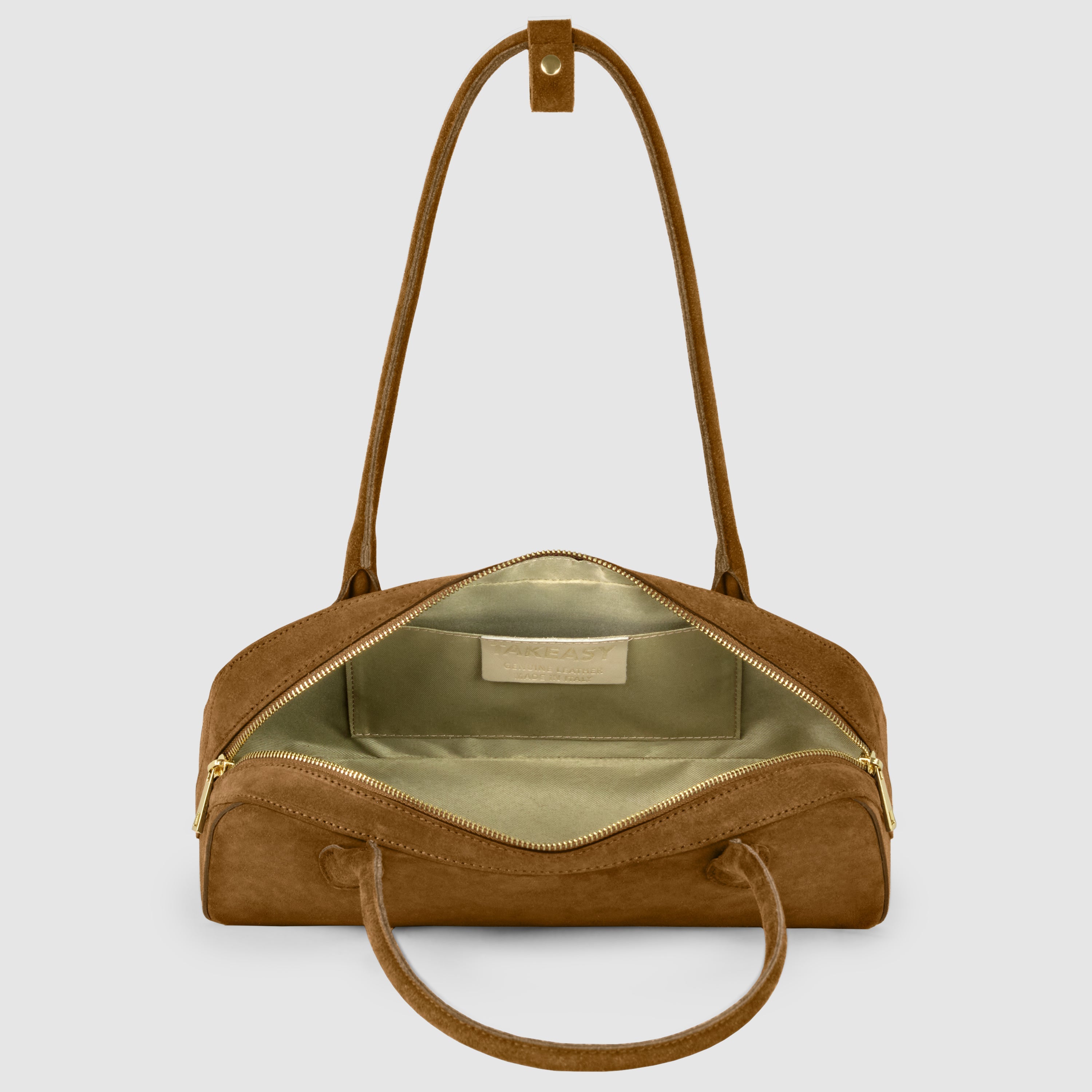 Italian Genuine Suede Shoulder Bag