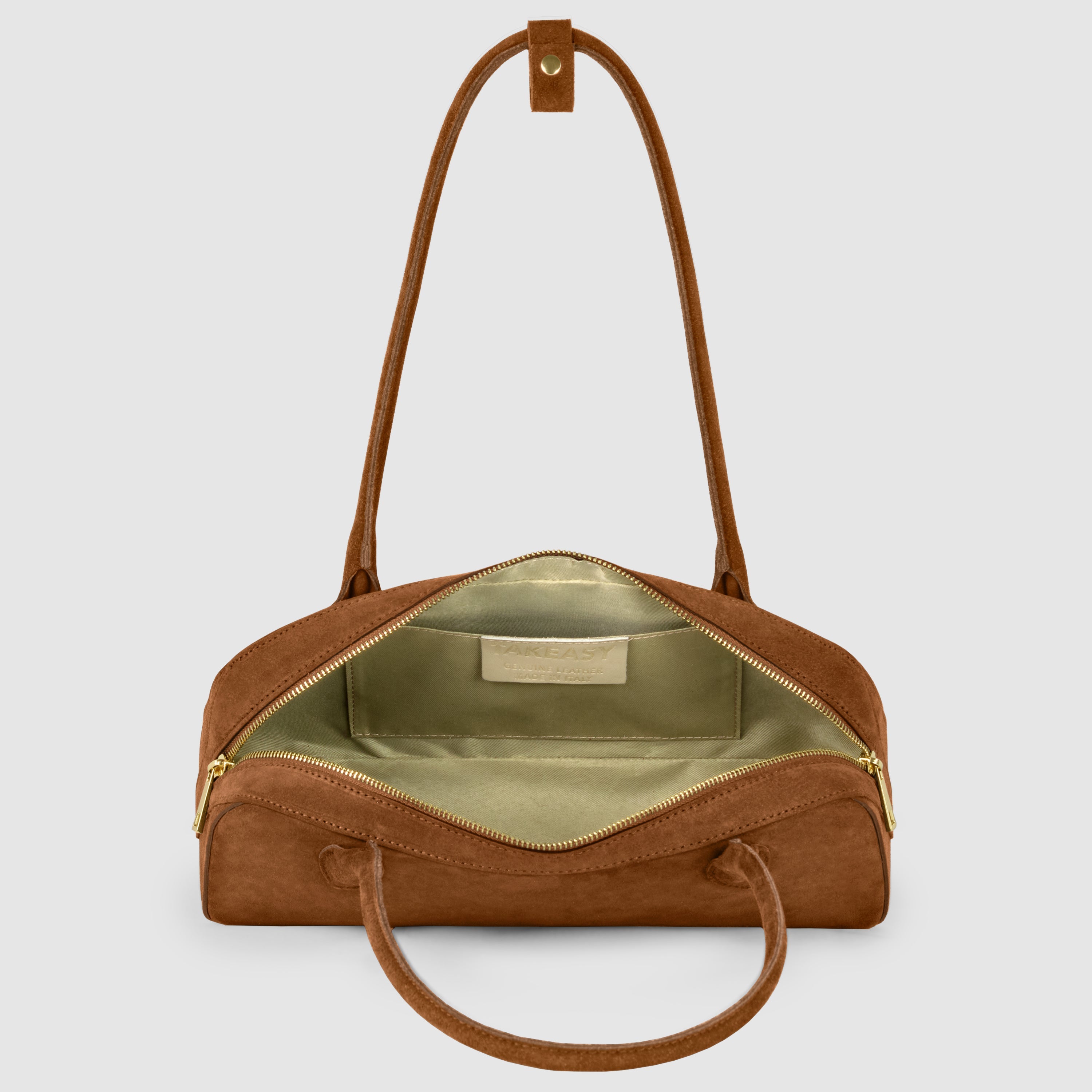 Italian Genuine Suede Shoulder Bag