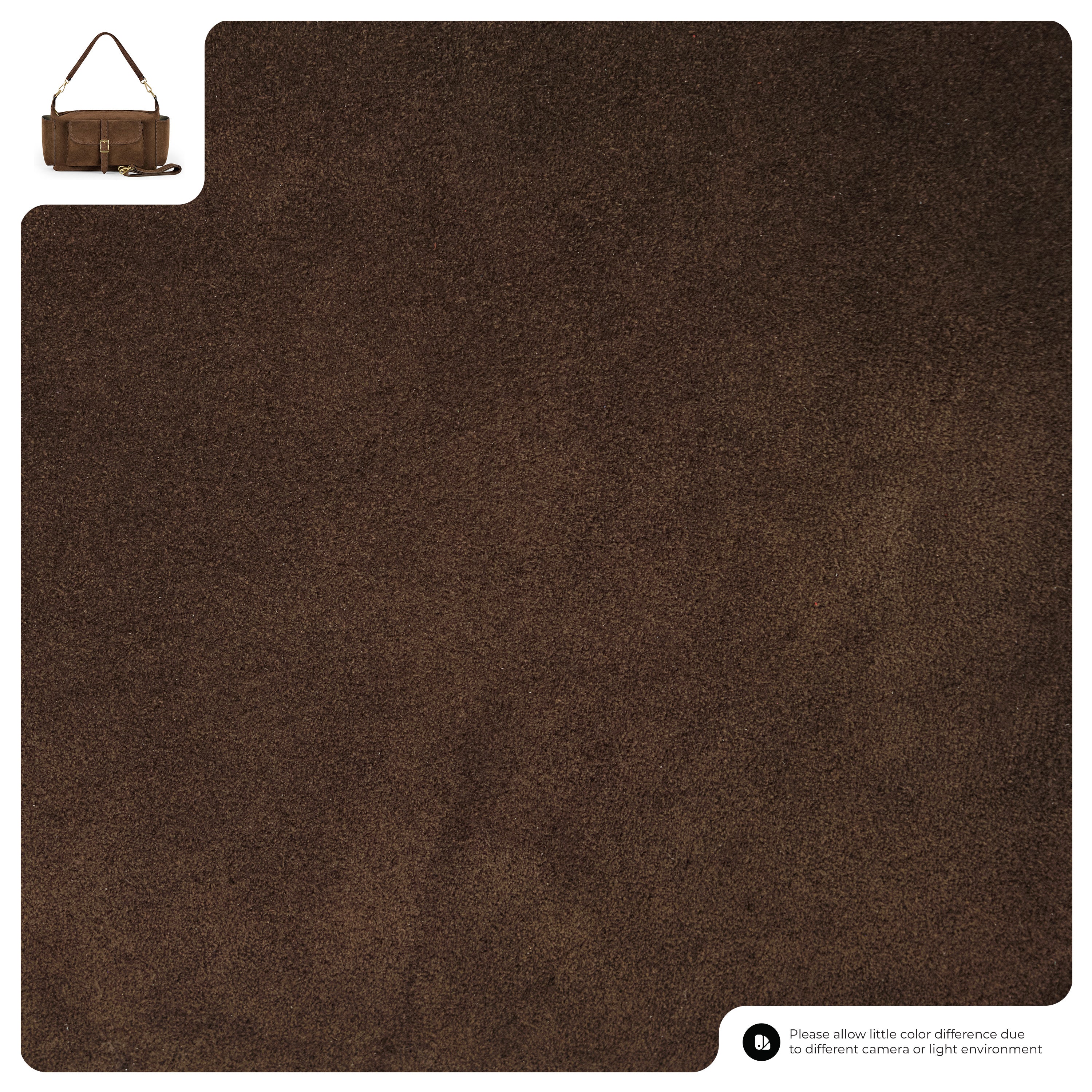 Italian Genuine Suede Shoulder Bag 323040
