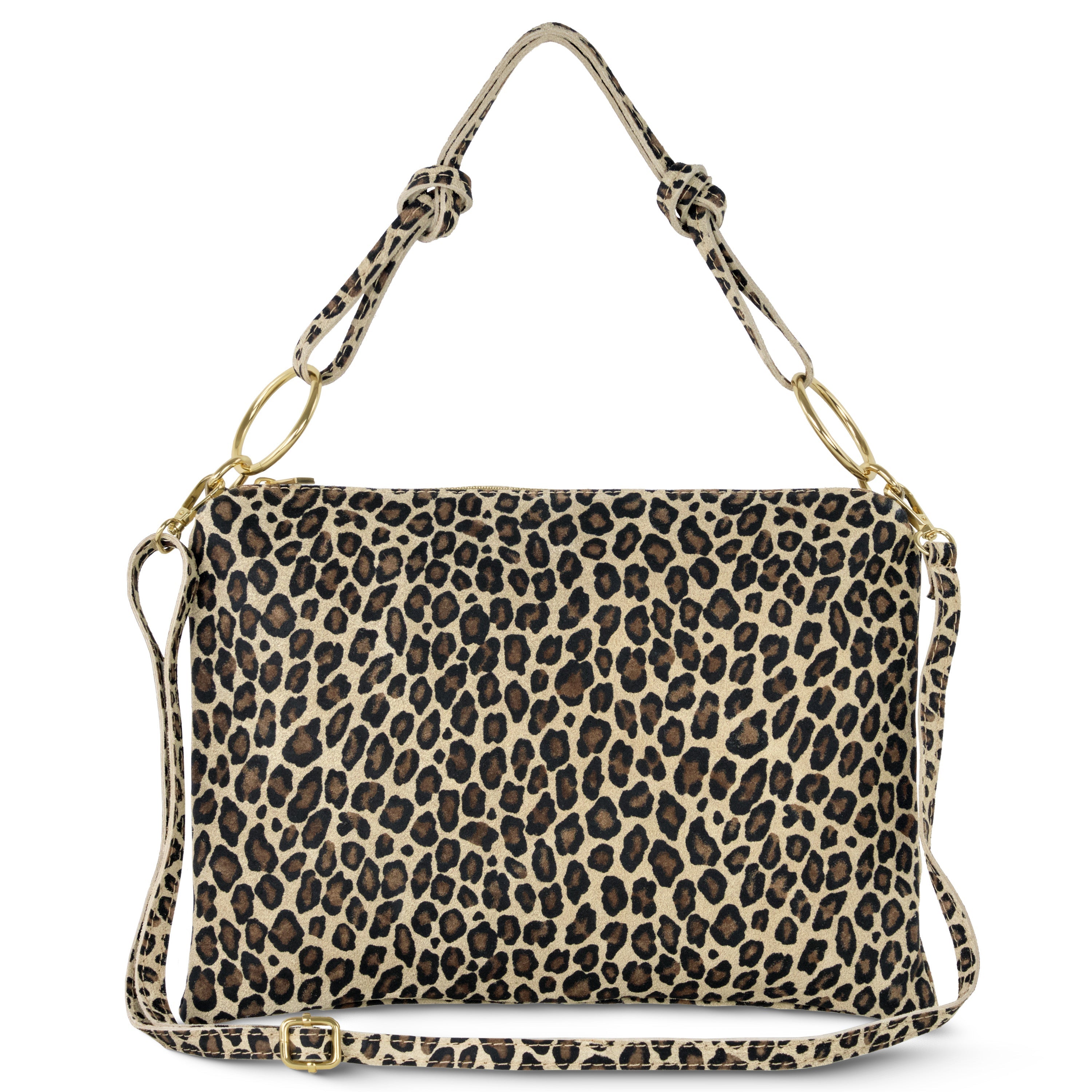 Italian Genuine Suede Shoulder Bag 171551