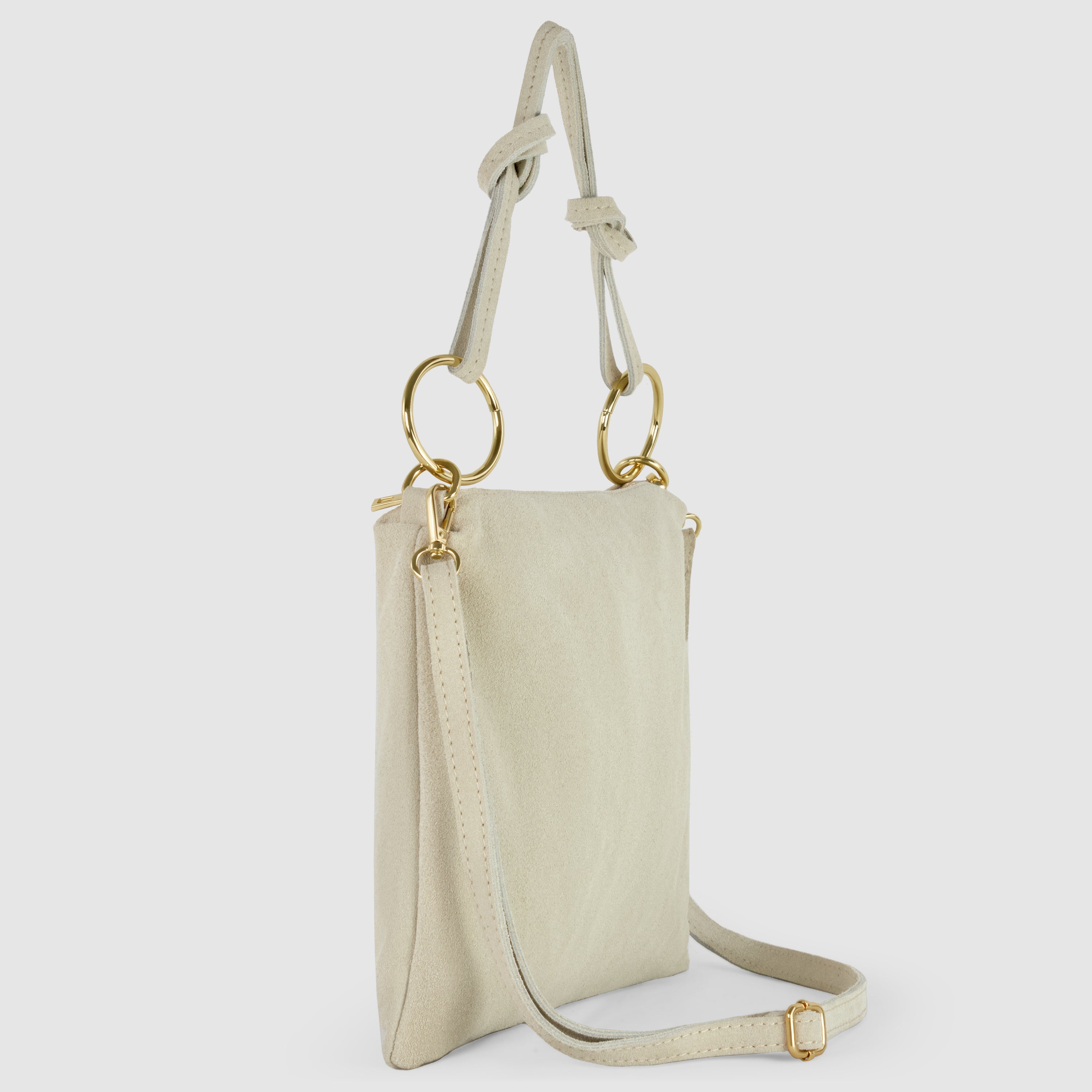 Italian Genuine Suede Shoulder Bag 171551
