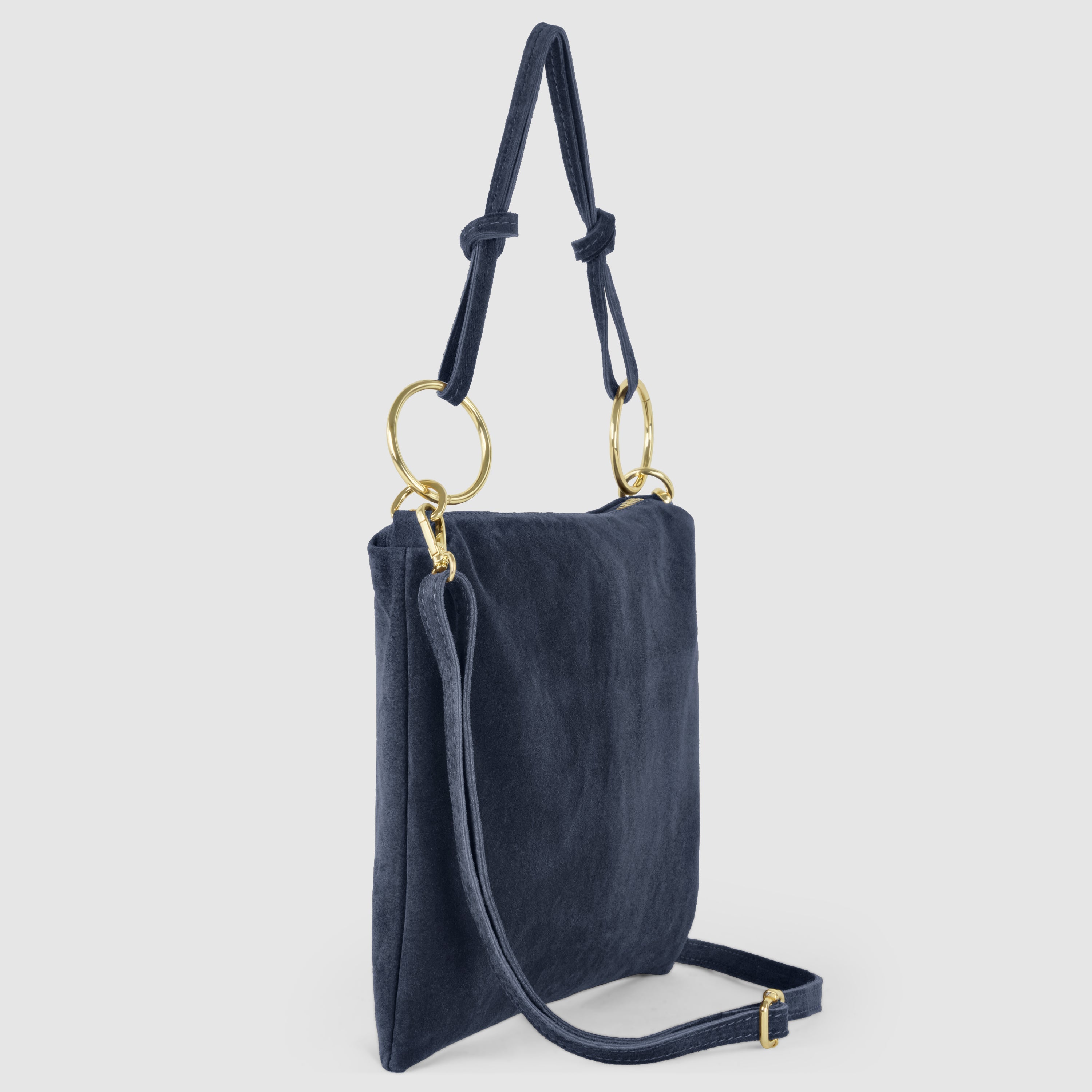 Italian Genuine Suede Shoulder Bag 171551