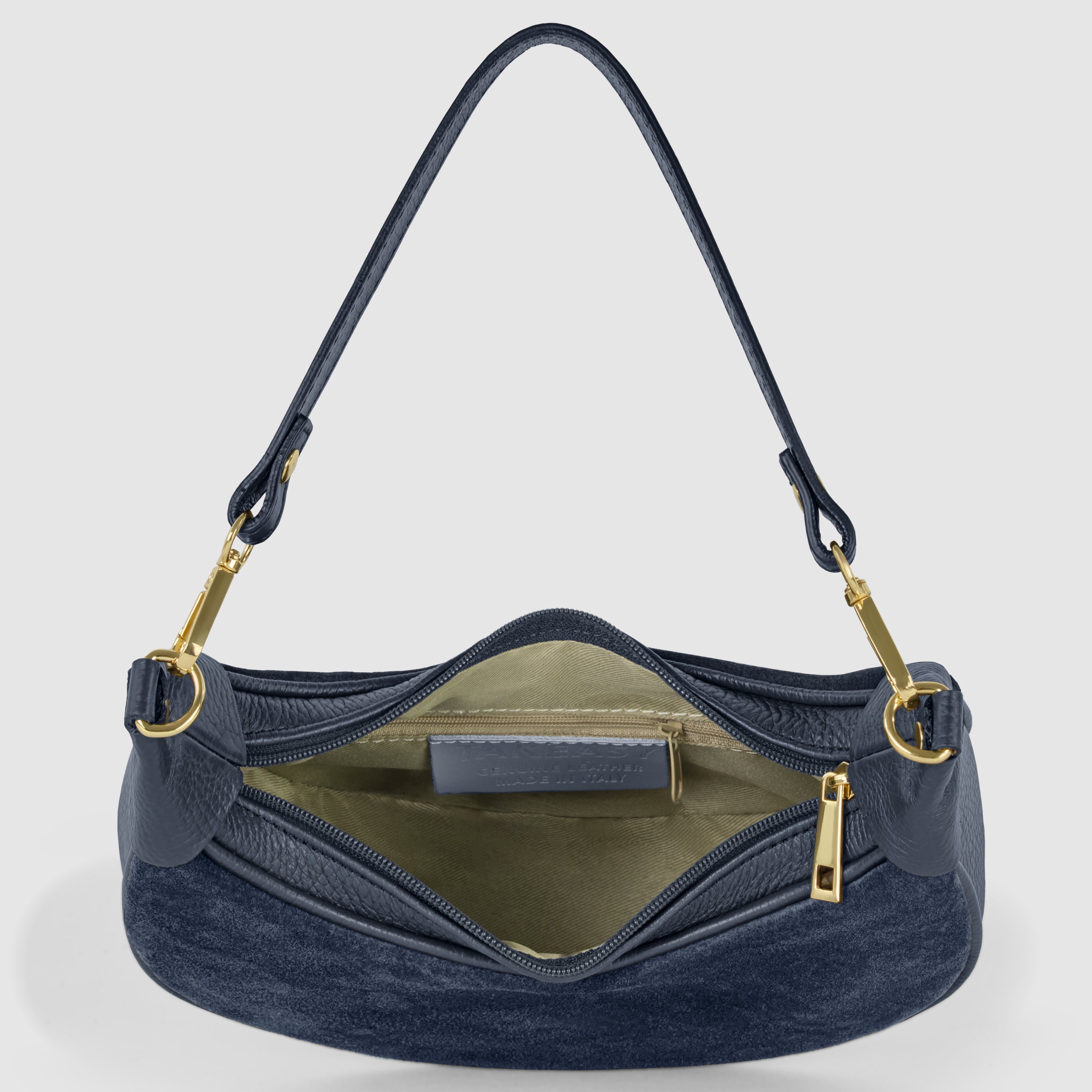 Italian Genuine Suede Shoulder Bag 222024