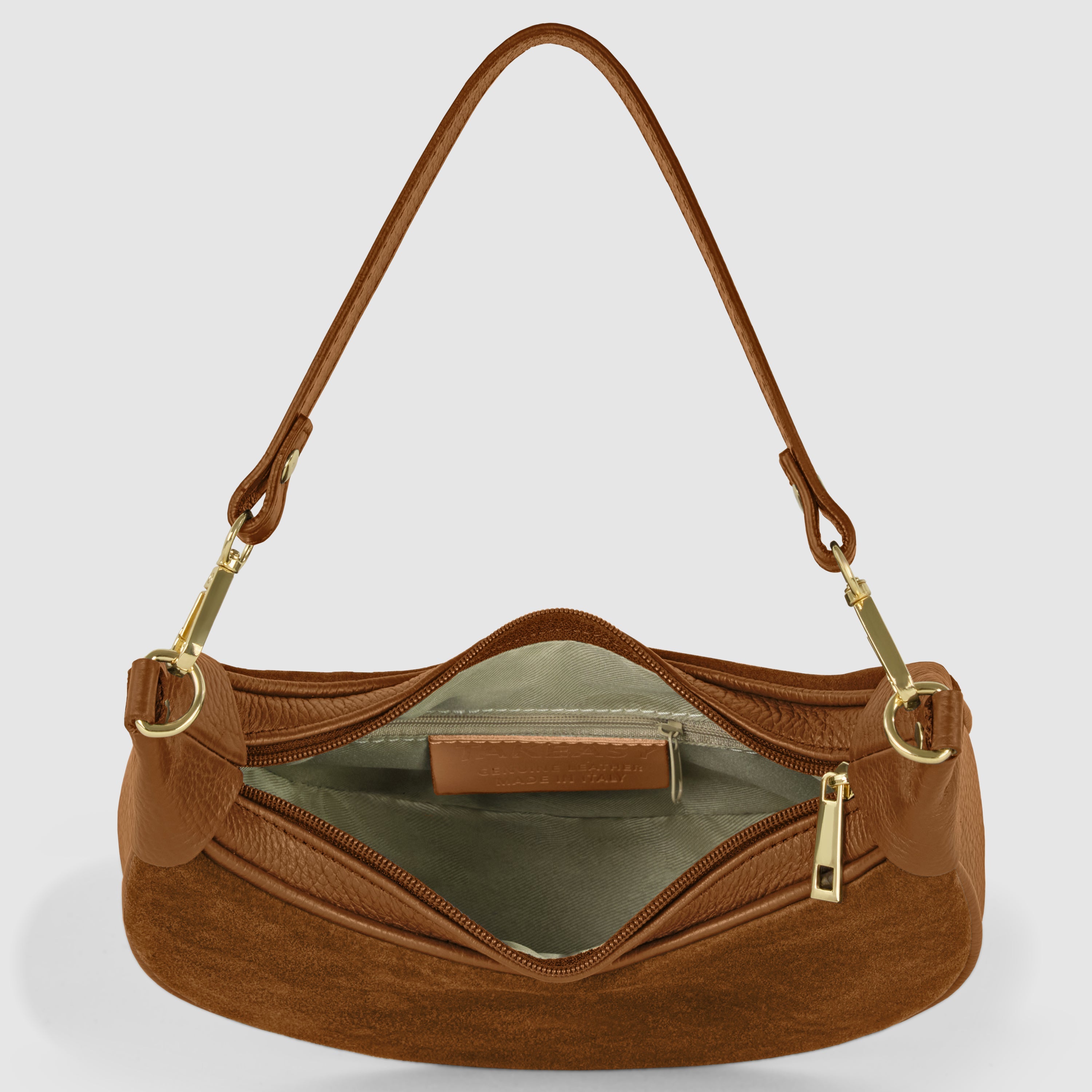 Italian Genuine Suede Shoulder Bag 222024