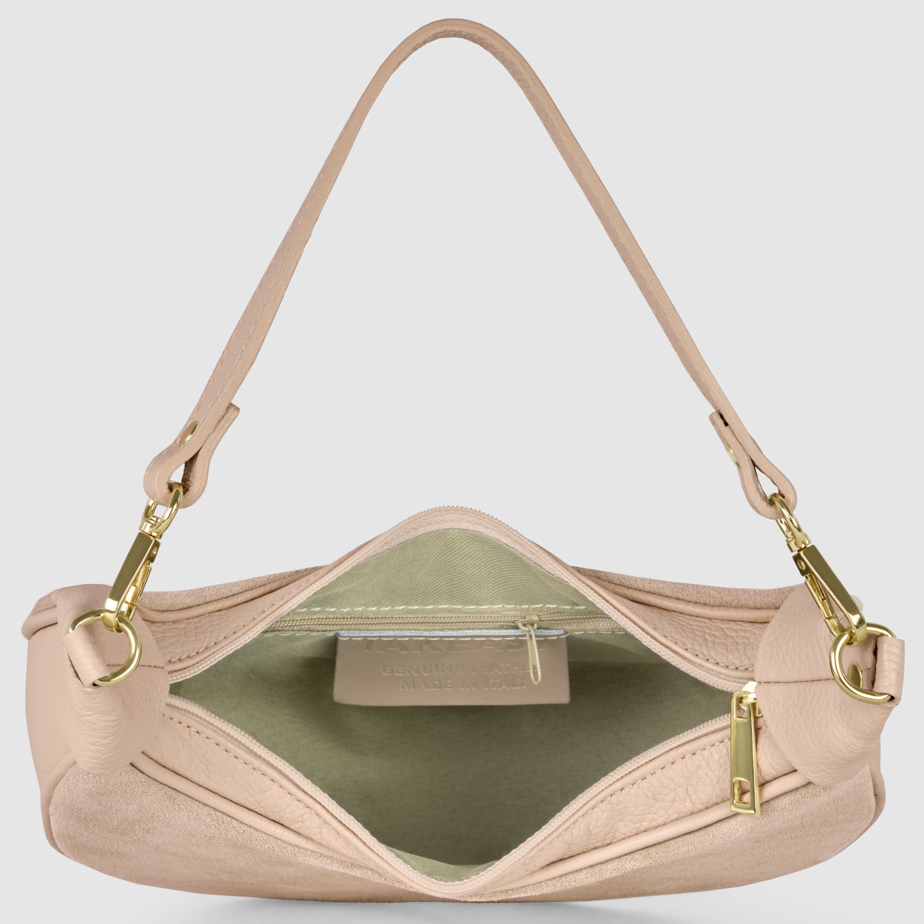Italian Genuine Suede Shoulder Bag 222024