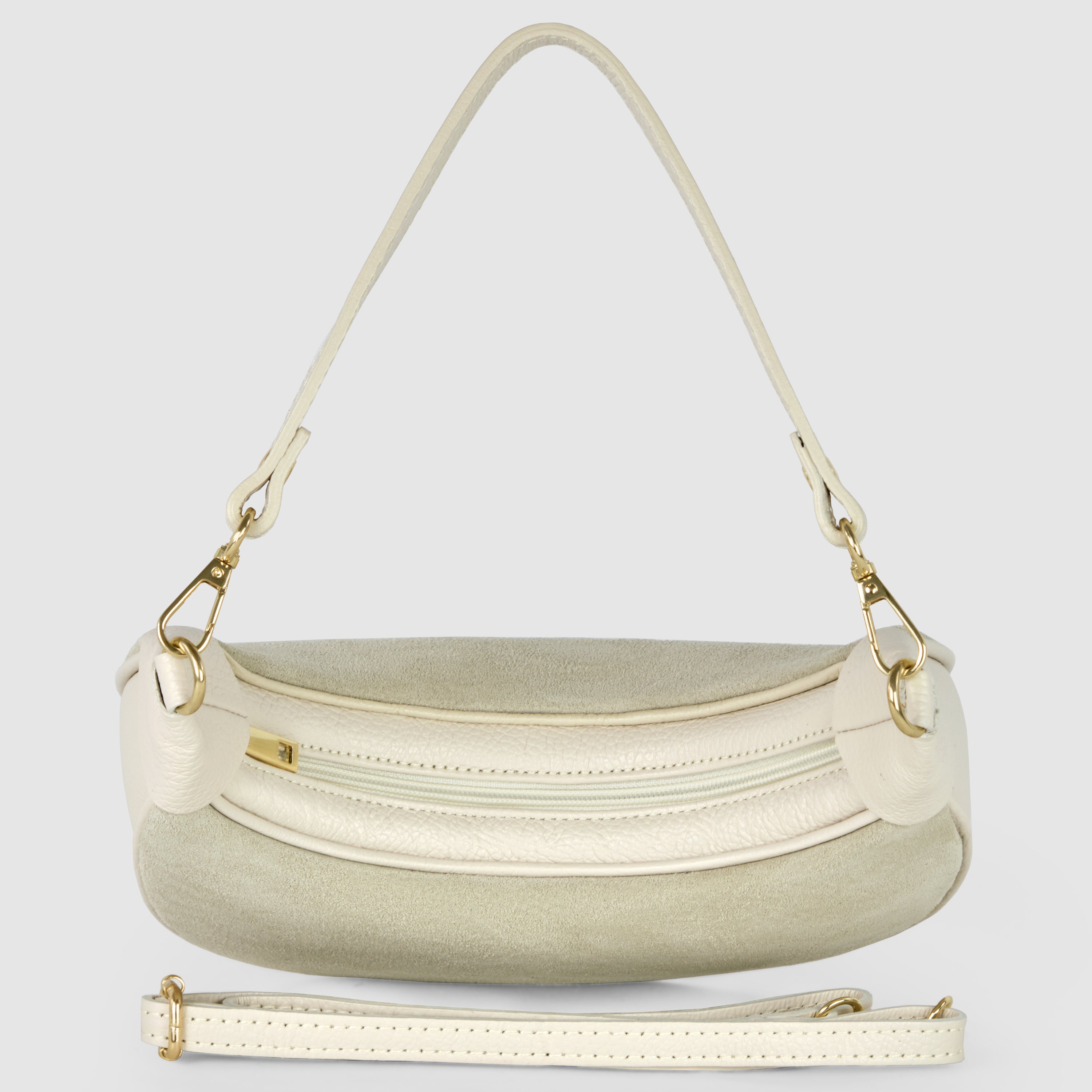 Italian Genuine Suede Shoulder Bag 222024